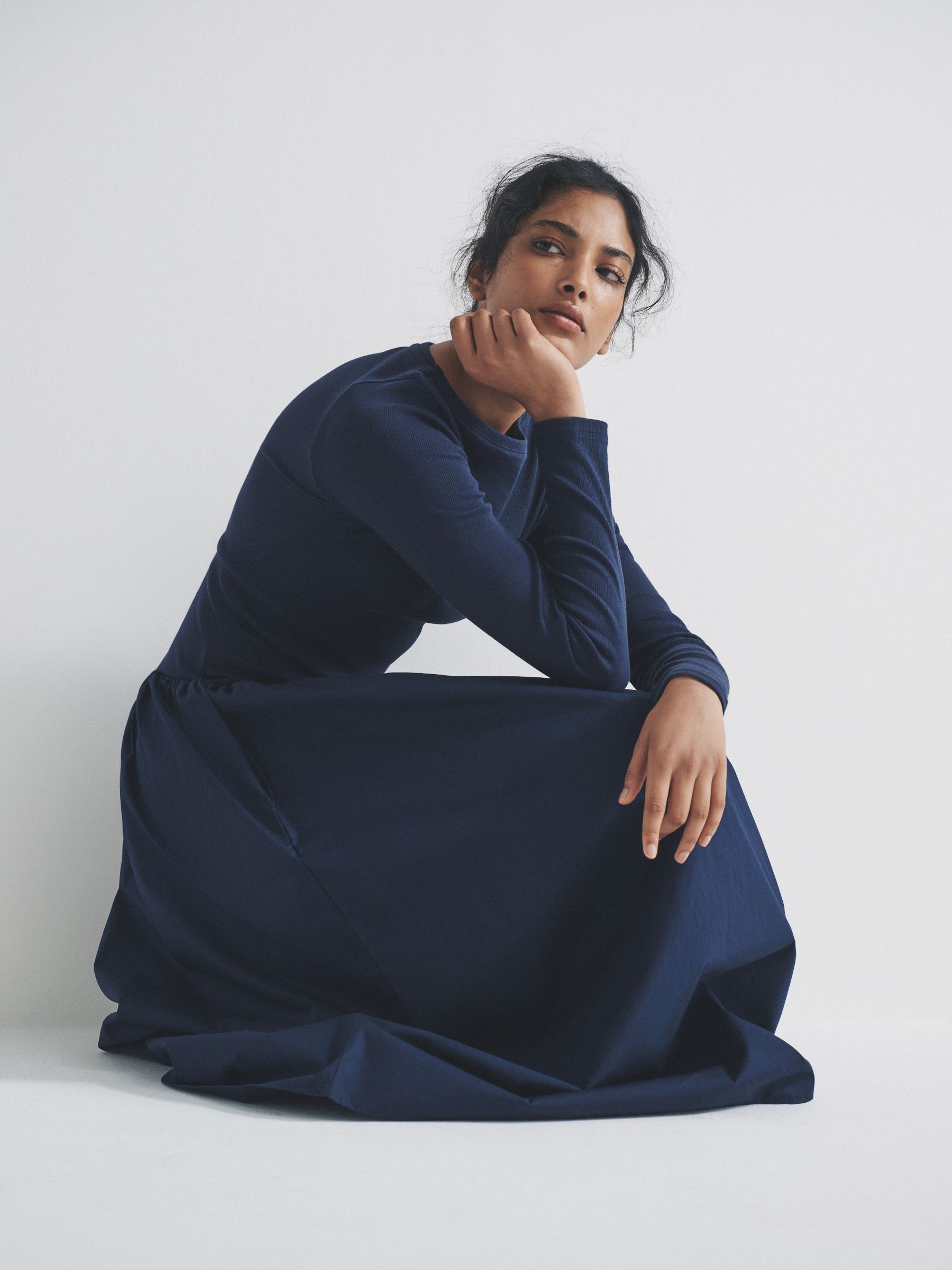 2 Pack Drop Waist Long Sleeve Dresses - Image 6 of 8