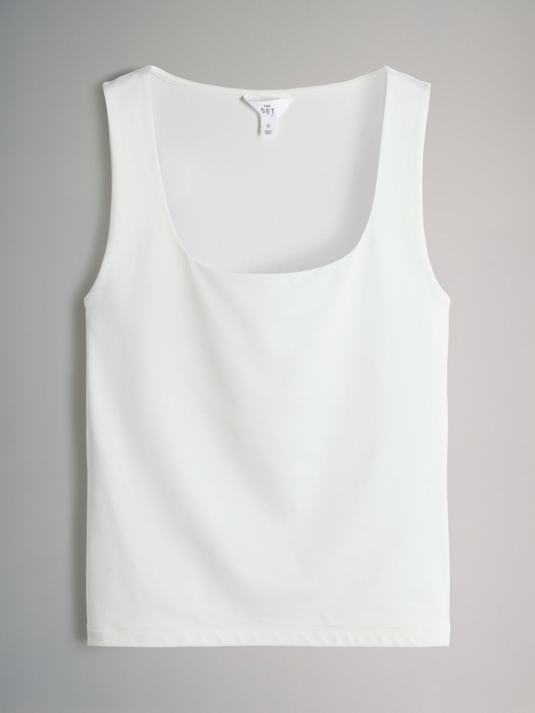 3 Pack Soft Touch Nylon Square Neck Vests - Image 10 of 14