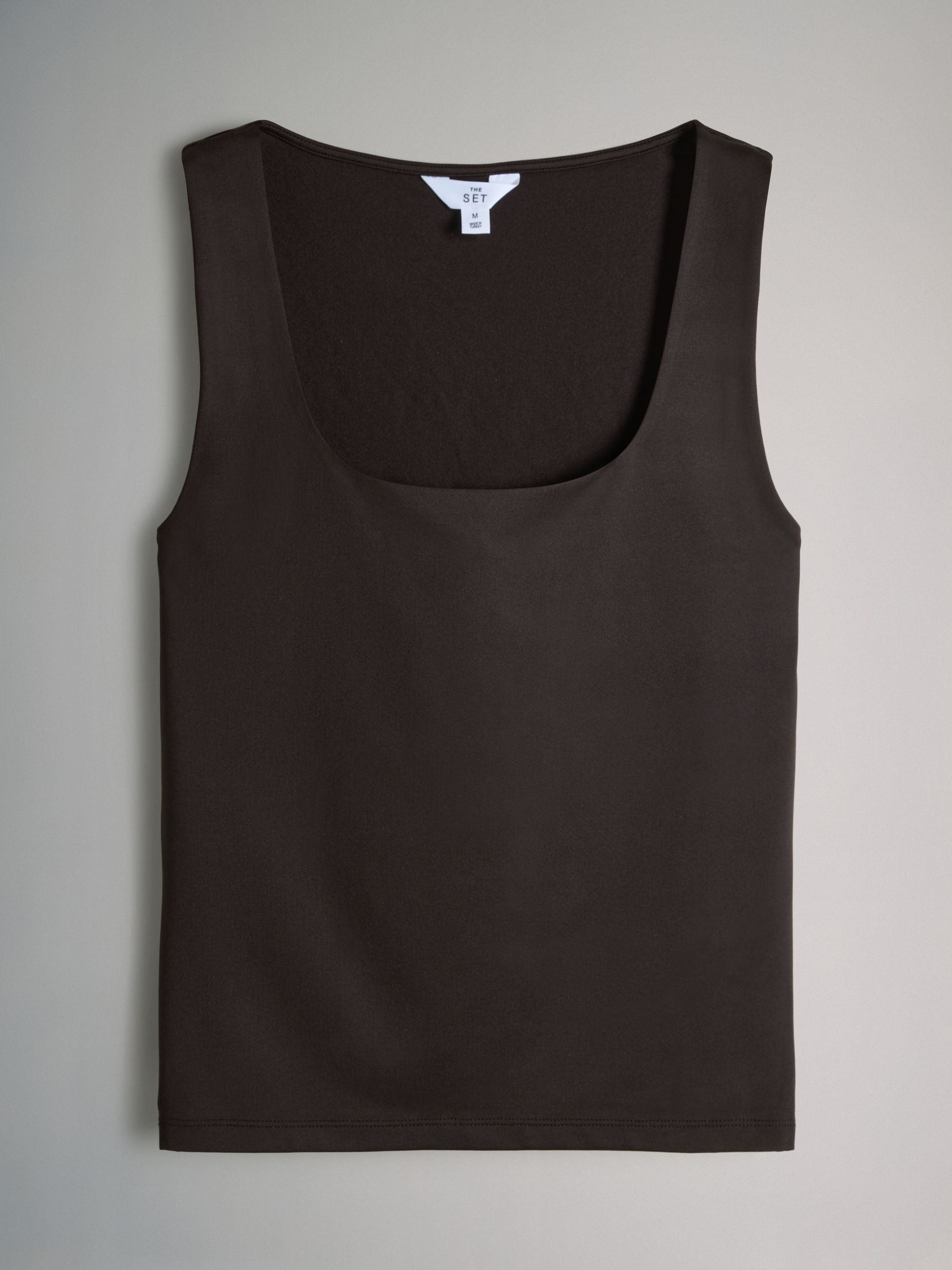 3 Pack Soft Touch Nylon Square Neck Vests - Image 11 of 14