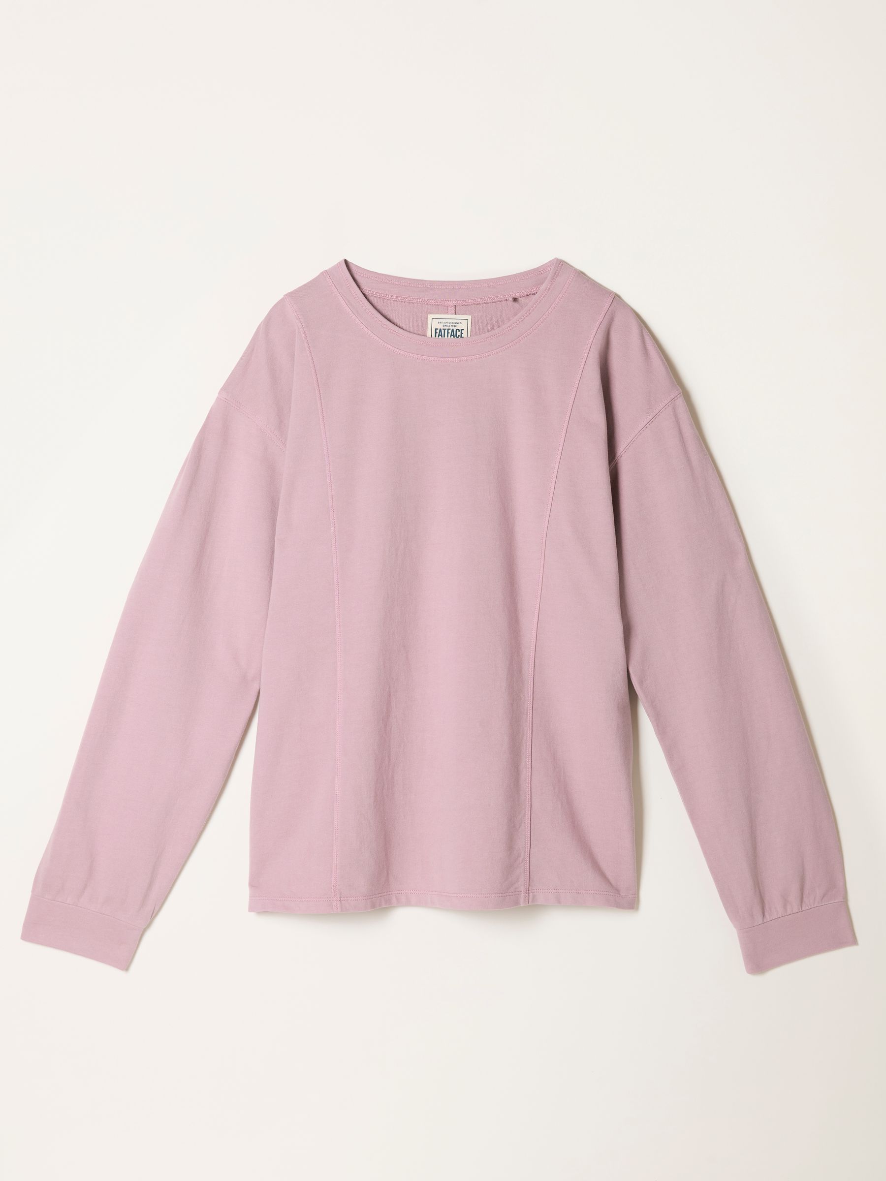 Lilac Purple Panelled Lounge Top - Image 5 of 5