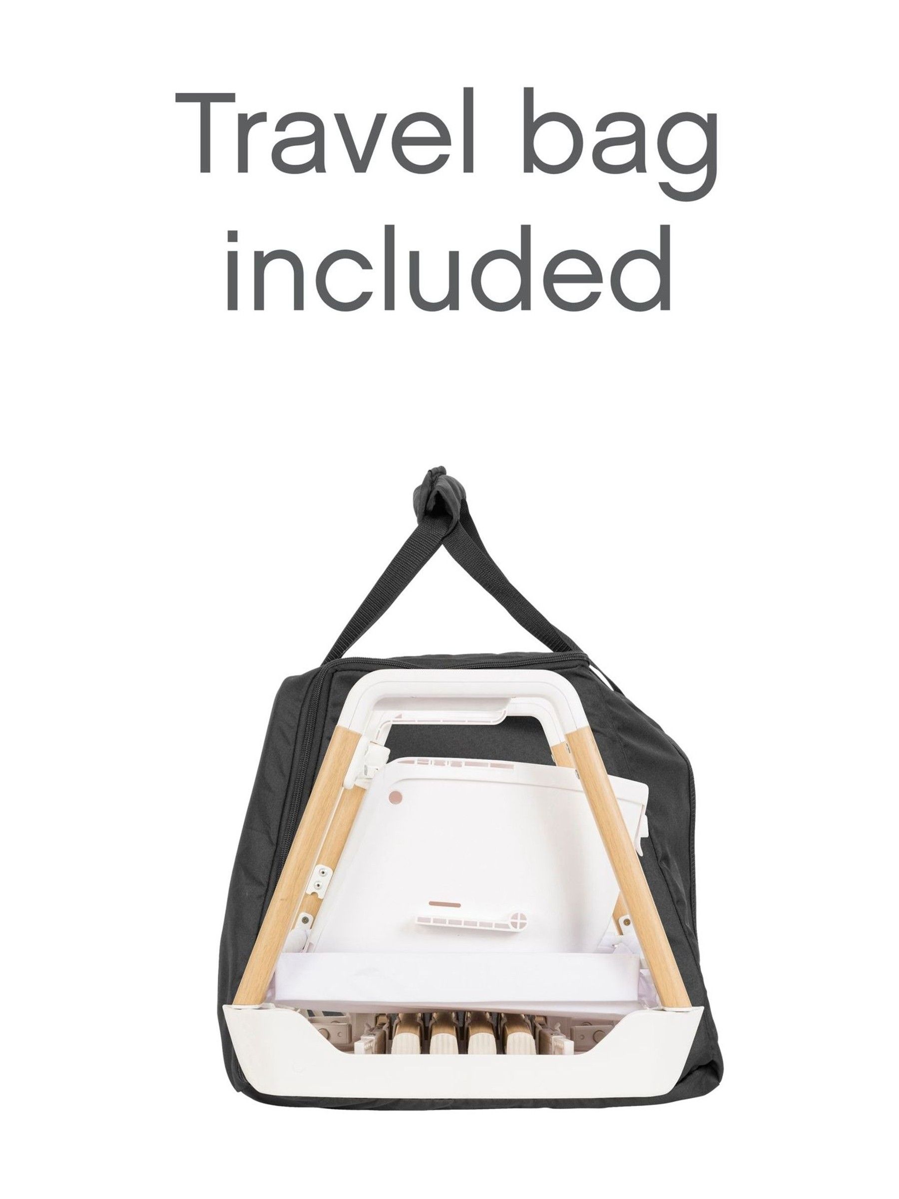 Scandinavian Walnut and Ecru Nova Highchair - Image 4 of 6