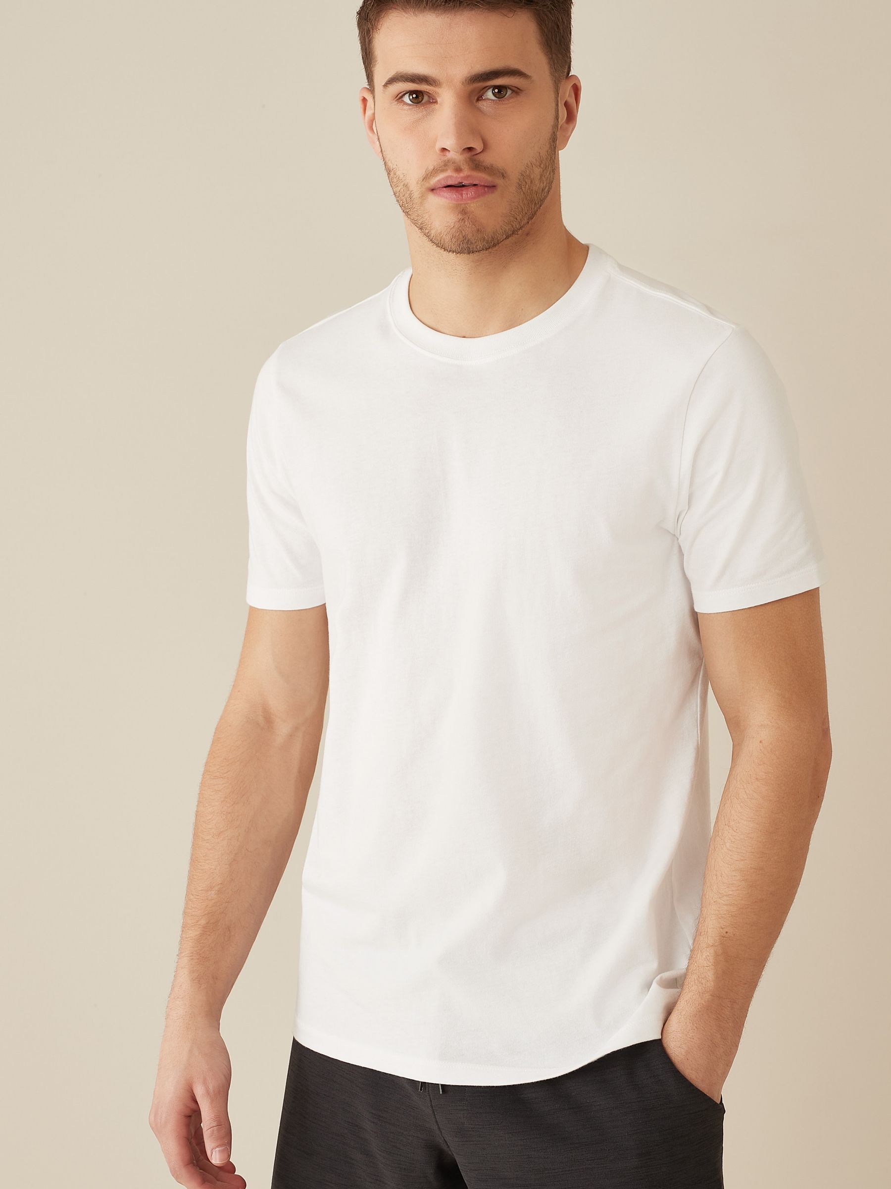 White Everyday Soft Crew Neck T-Shirt - Image 5 of 11