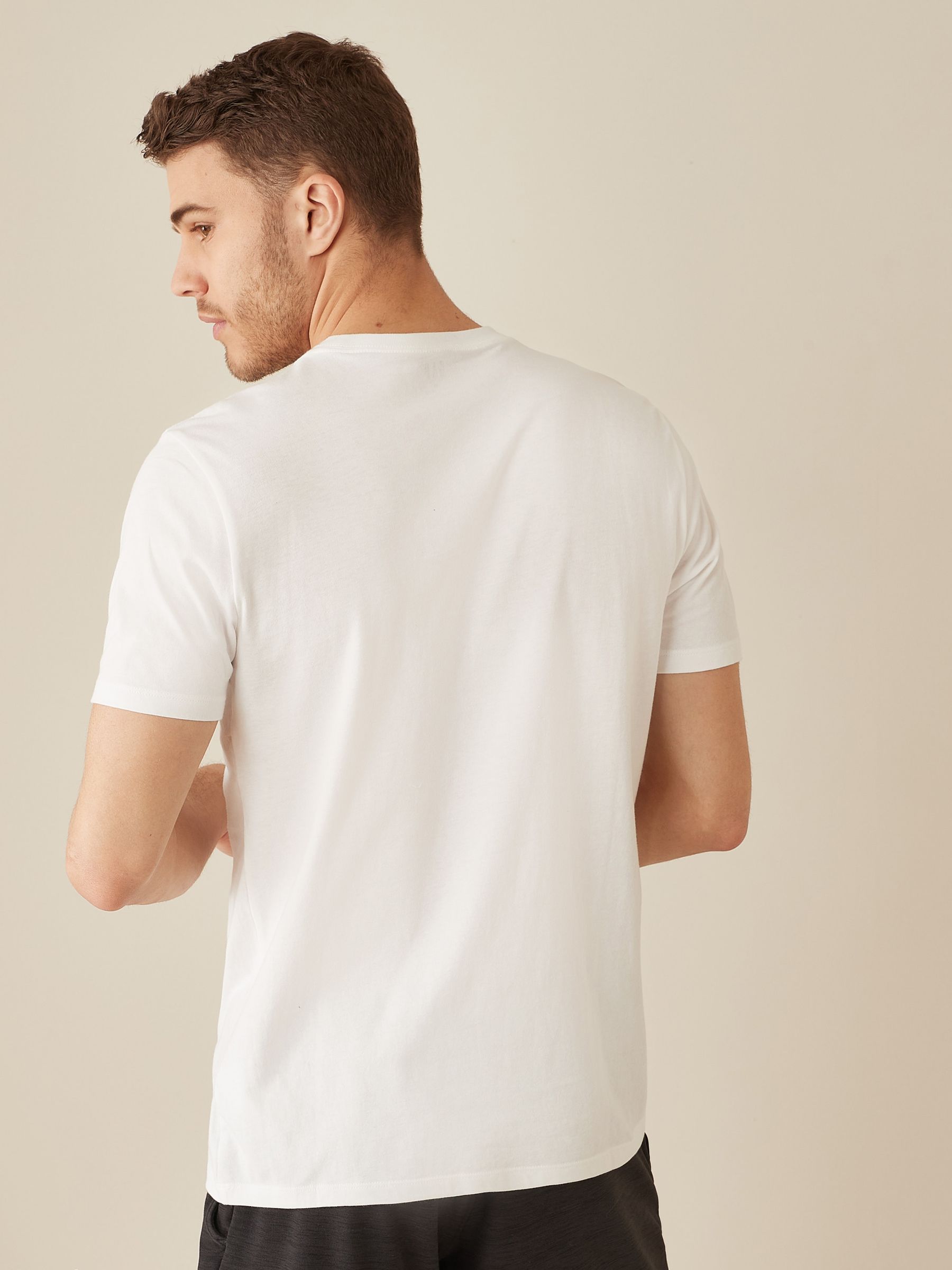 White Everyday Soft Crew Neck T-Shirt - Image 6 of 11