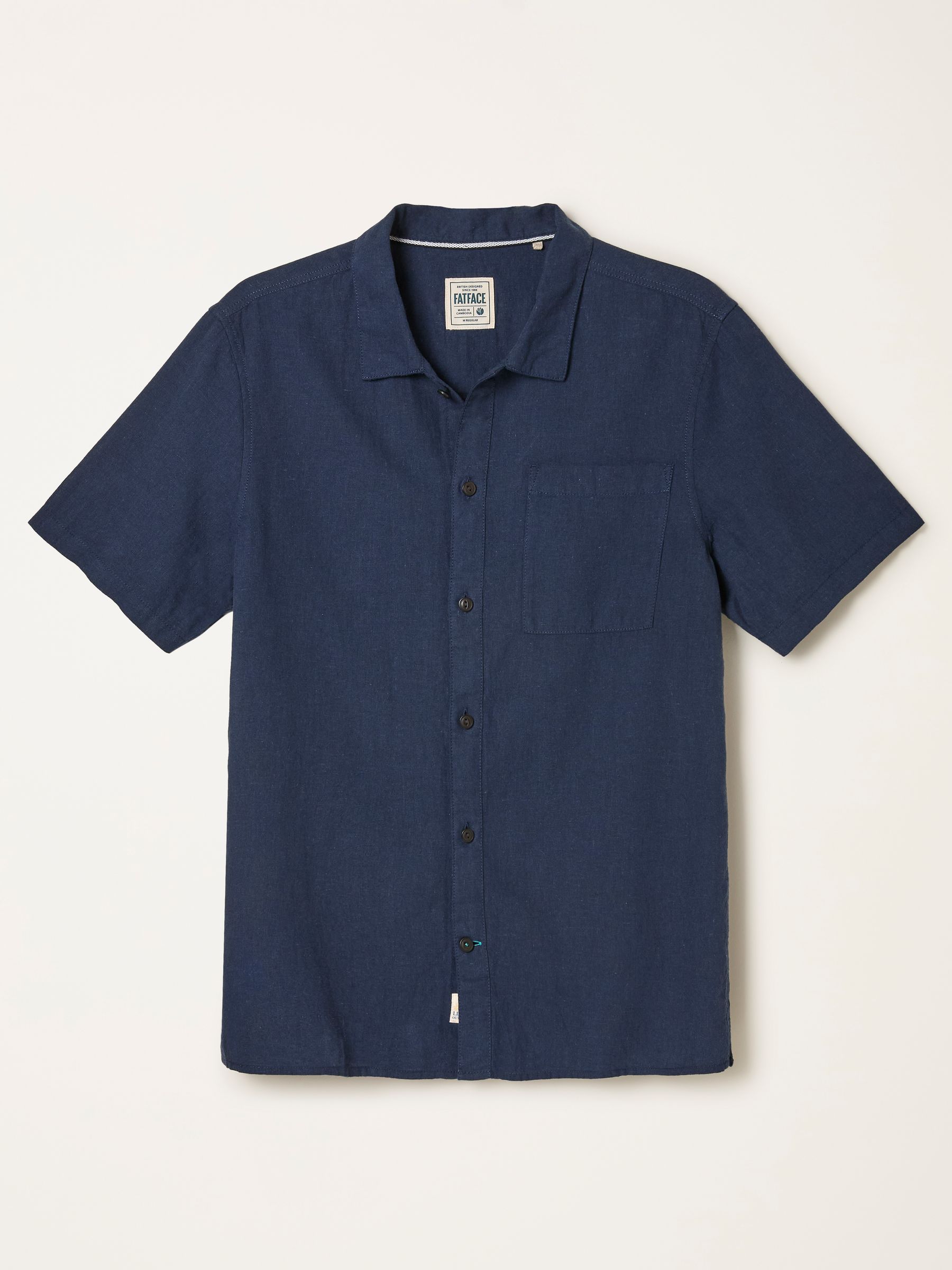 Bugle Navy Short Sleeve 1 pocket Shirt - Image 6 of 6