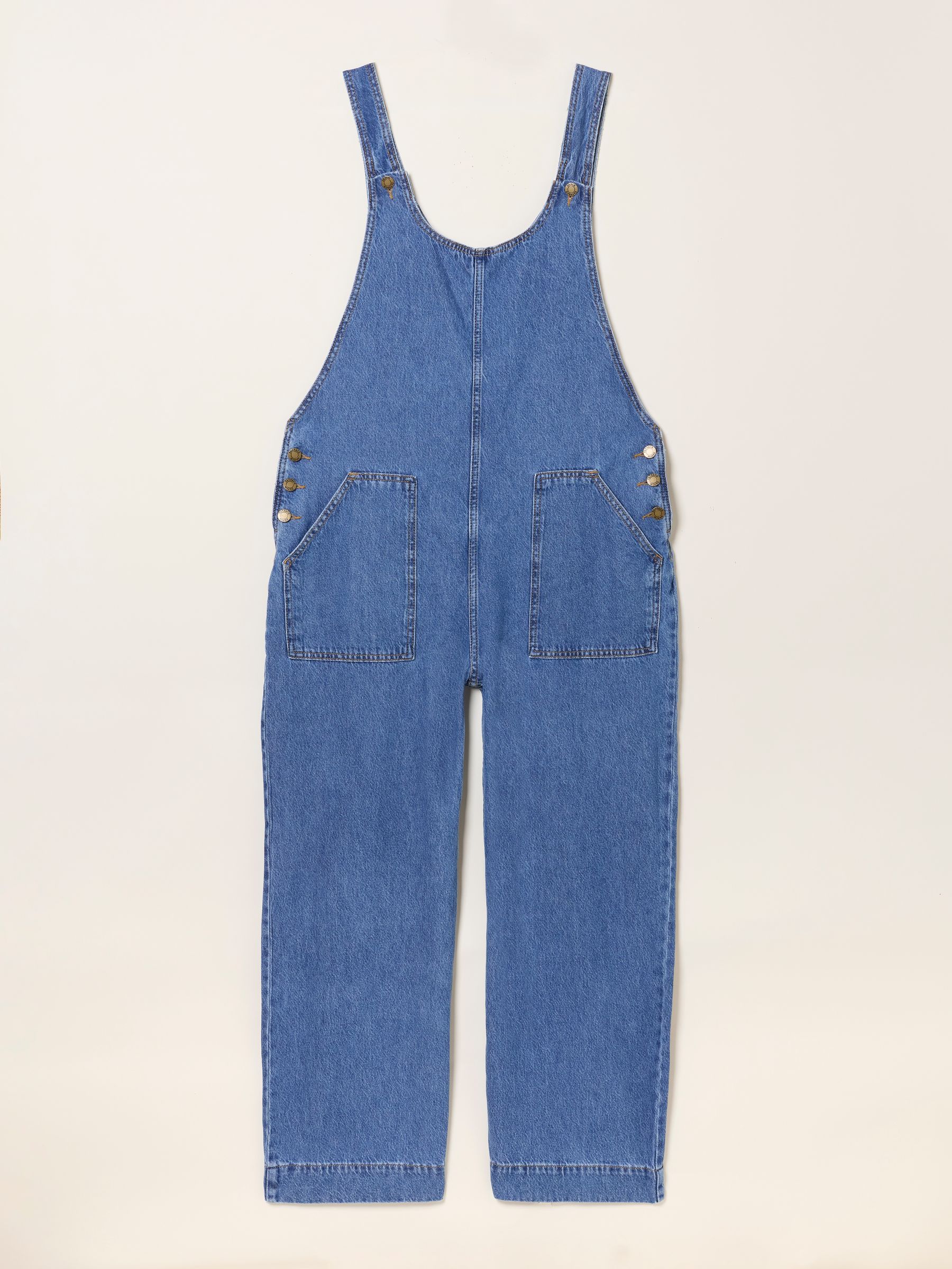 Raffles Mid Blue Dungaree - Image 1 of 1