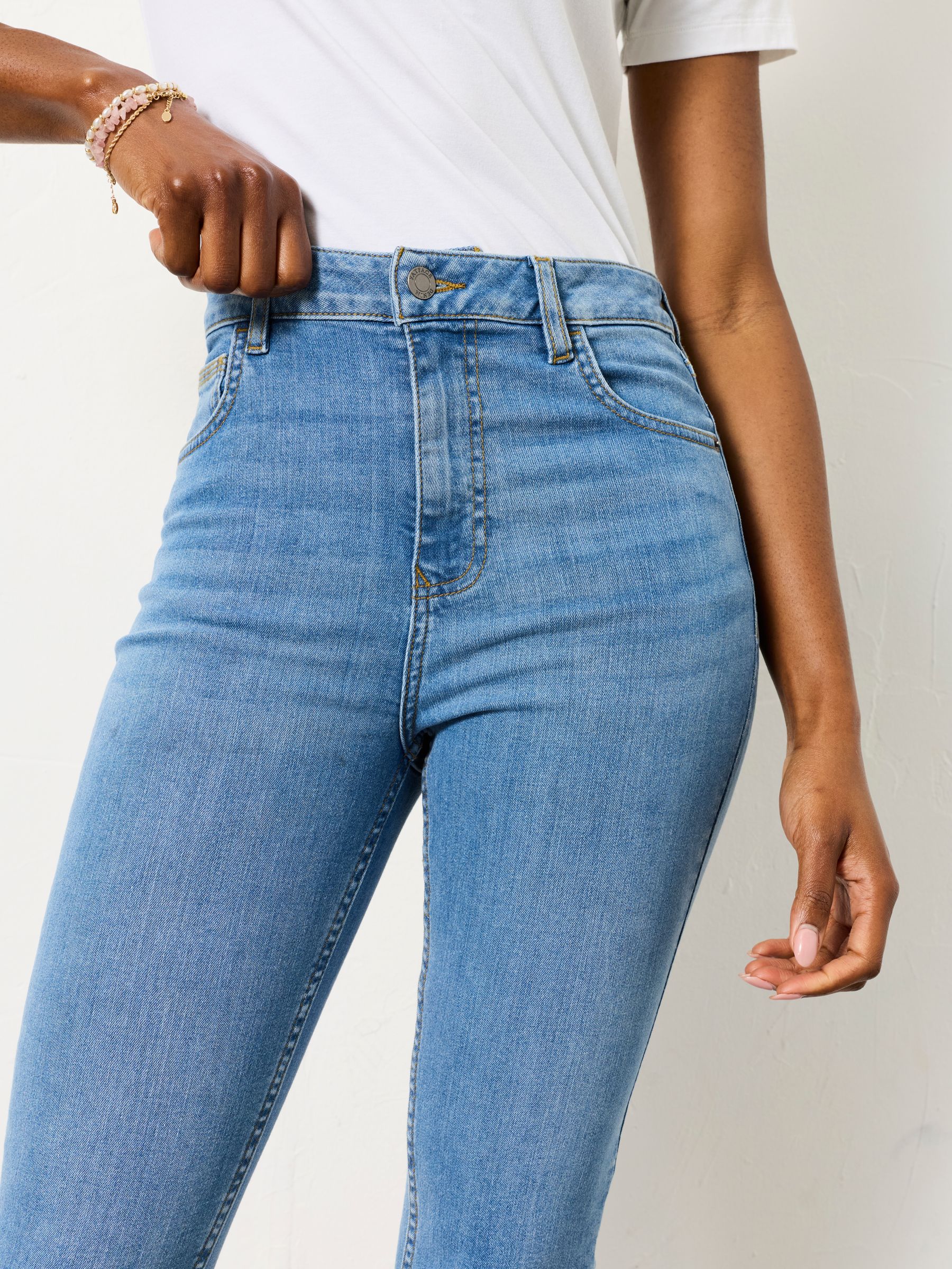 Bleach Denim Peddlepusher Jeans - Image 4 of 7