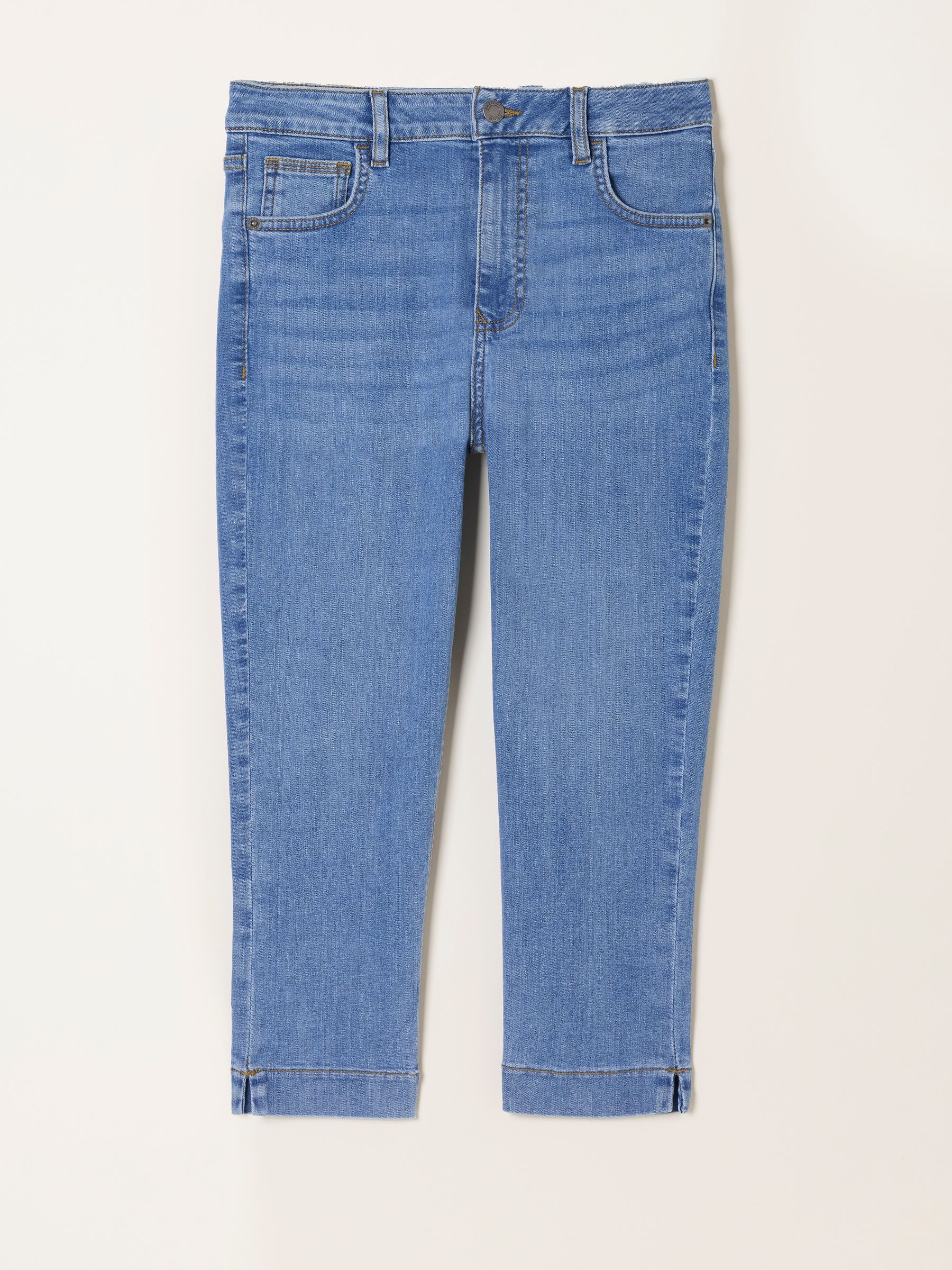 Bleach Denim Peddlepusher Jeans - Image 9 of 9