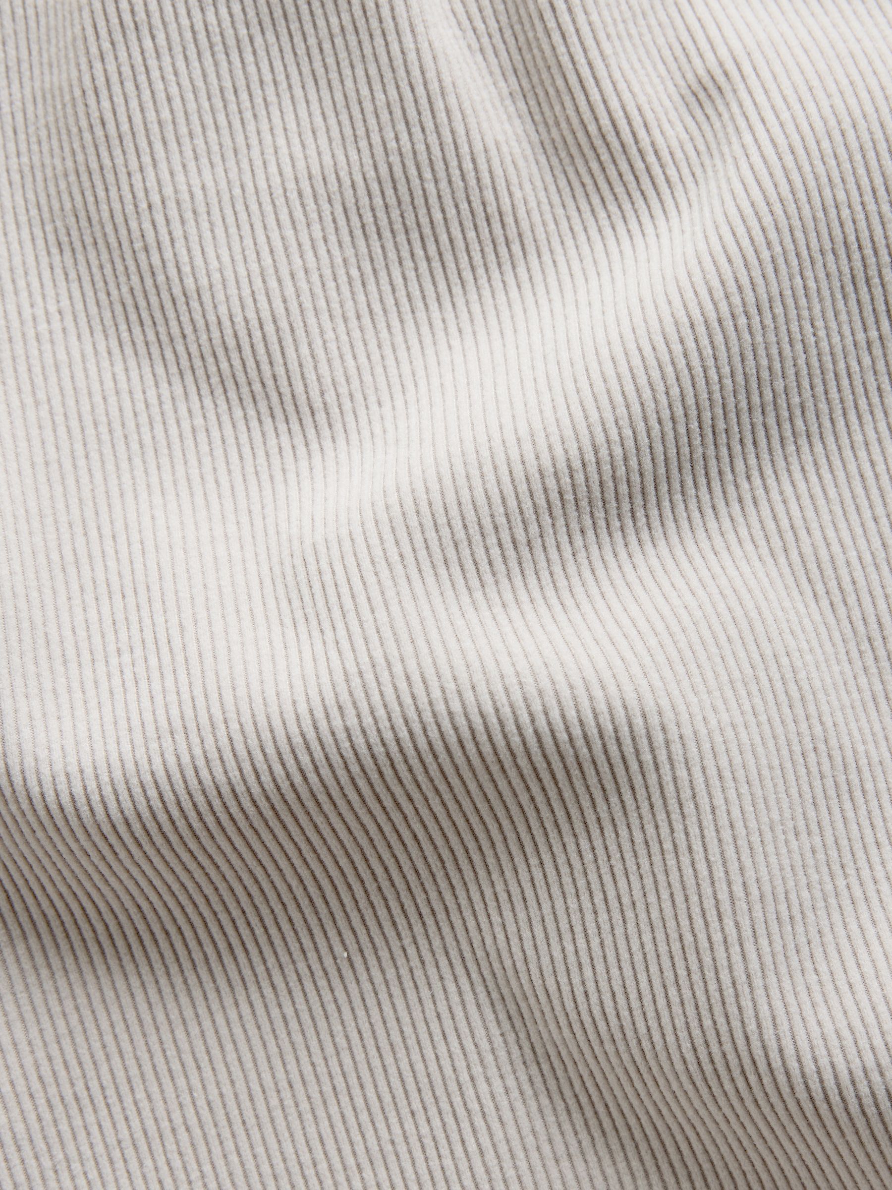 2 Pack Soft Touch Ribbed Wide Leg Joggers Pink/Cream - Image 5 of 5