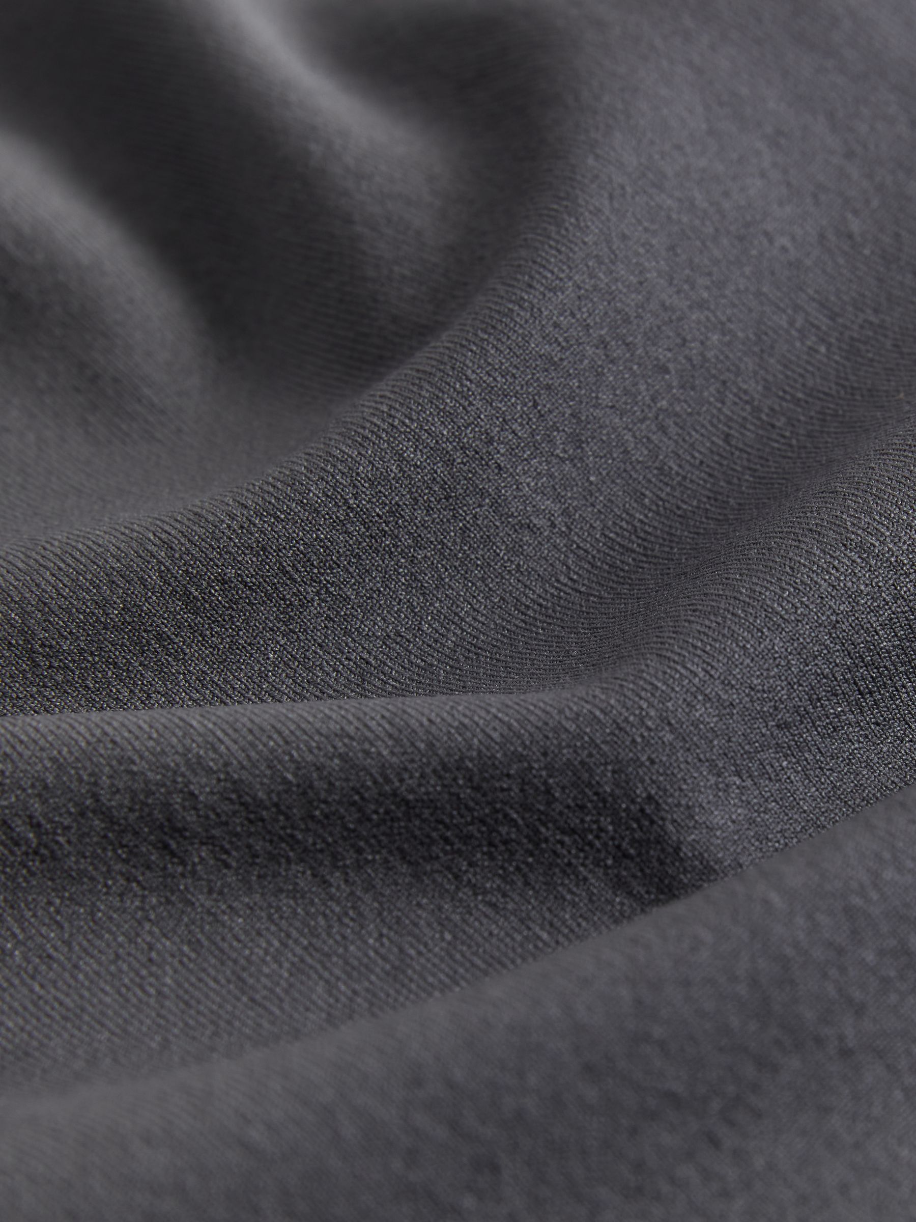 3 Pack Active Long Sleeve Smoothing T-Shirt Black/Charcoal/Grey - Image 6 of 6