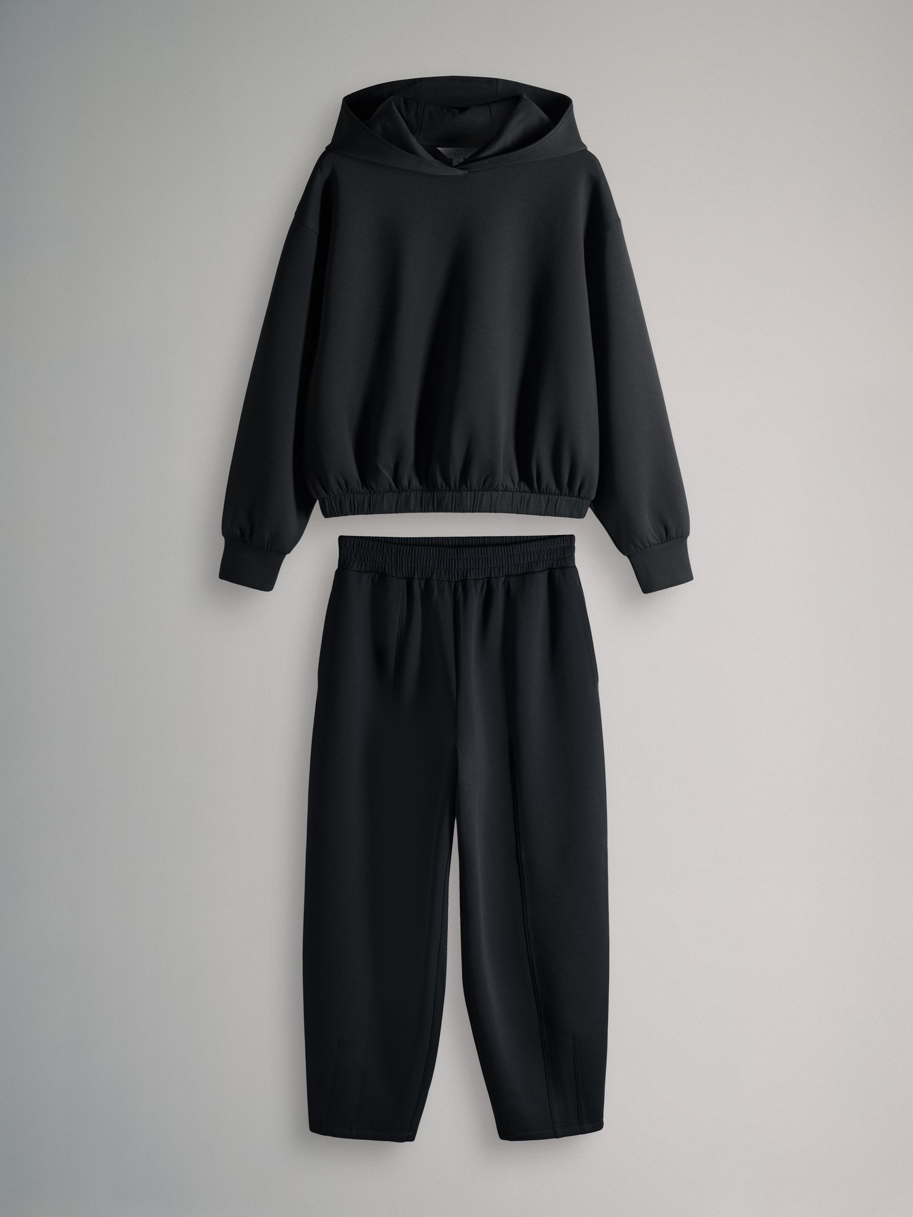 Scuba Hoodie And Barrel Jogger Set Black - Image 1 of 5