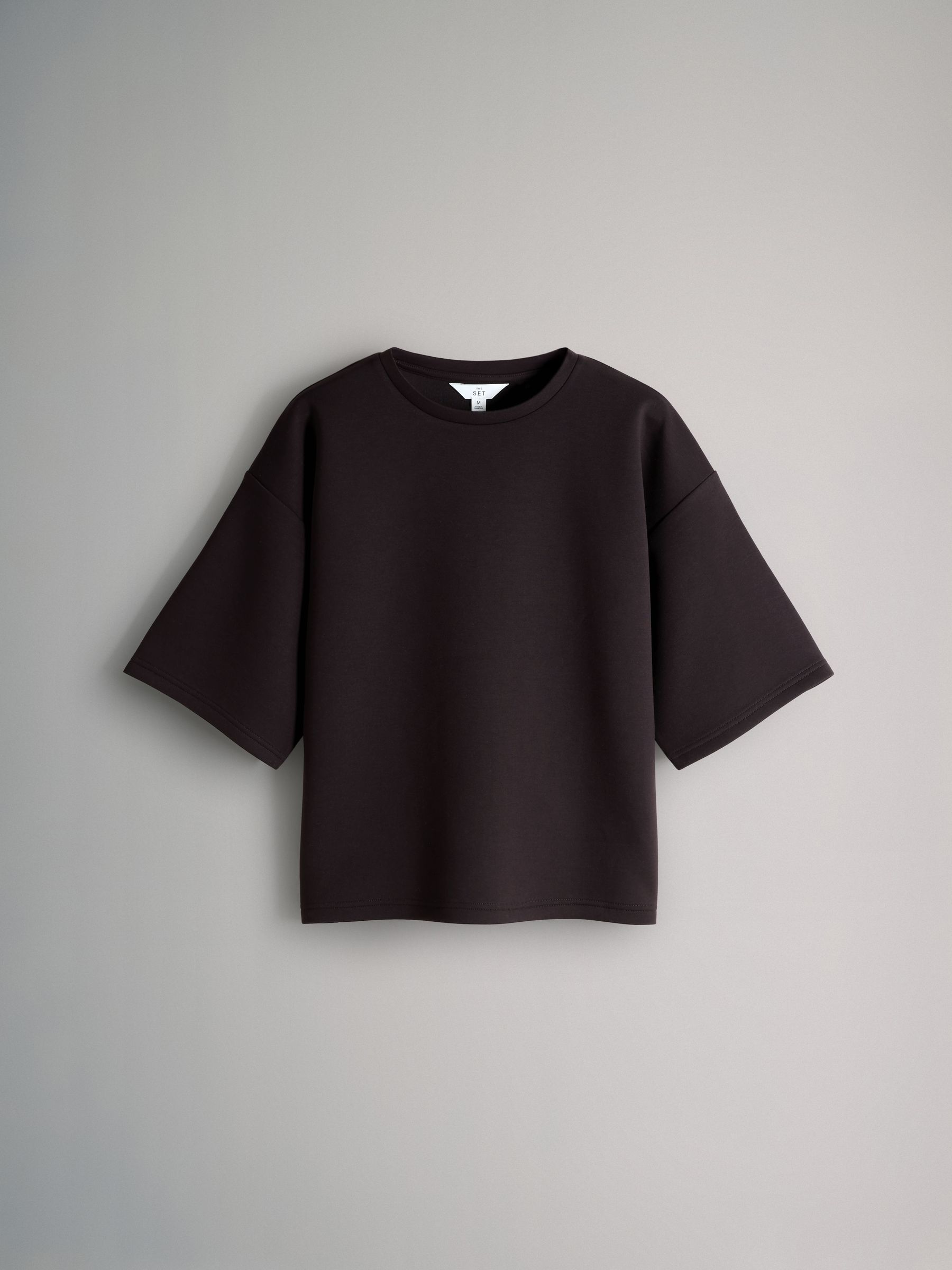 2 Pack Scuba Heavyweight Short Sleeve T-Shirt Black/Chocolate Brown - Image 3 of 5