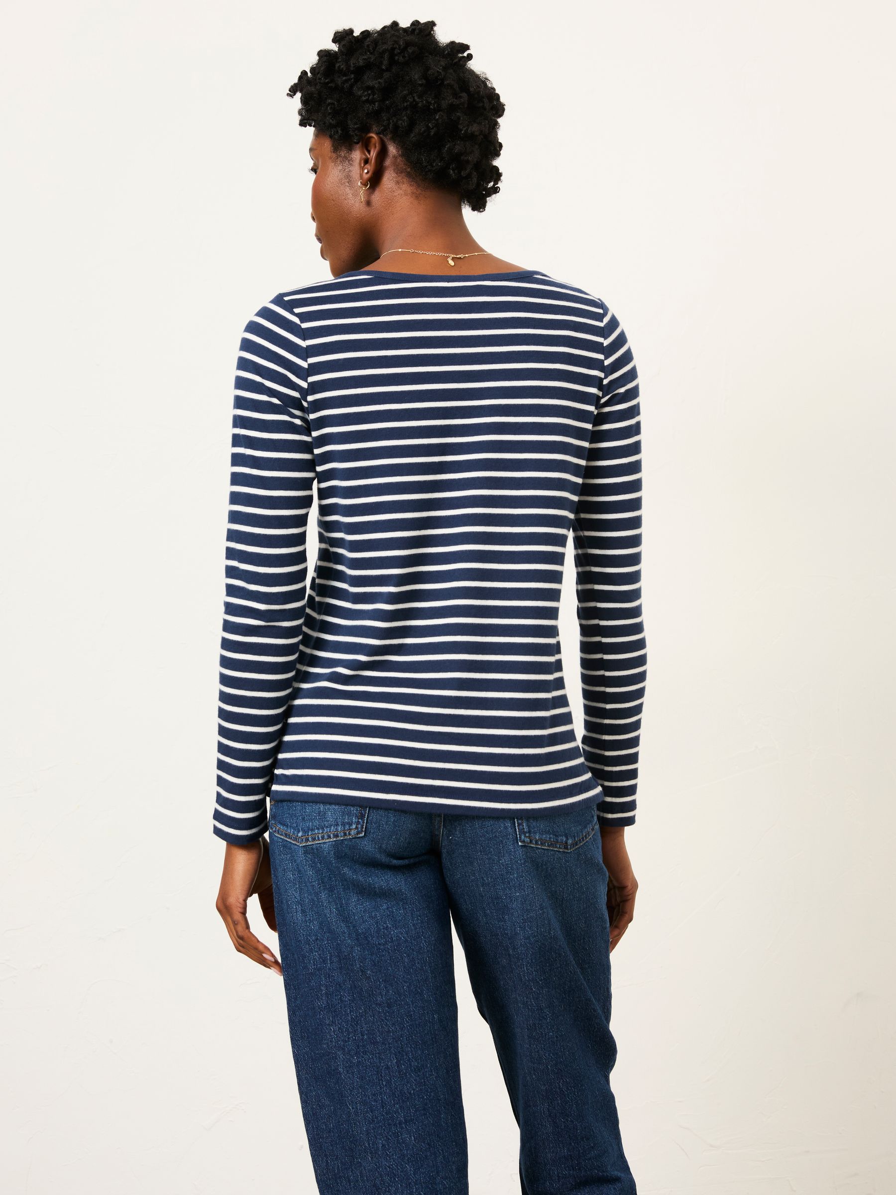 Breton Navy T Shirt - Image 2 of 6