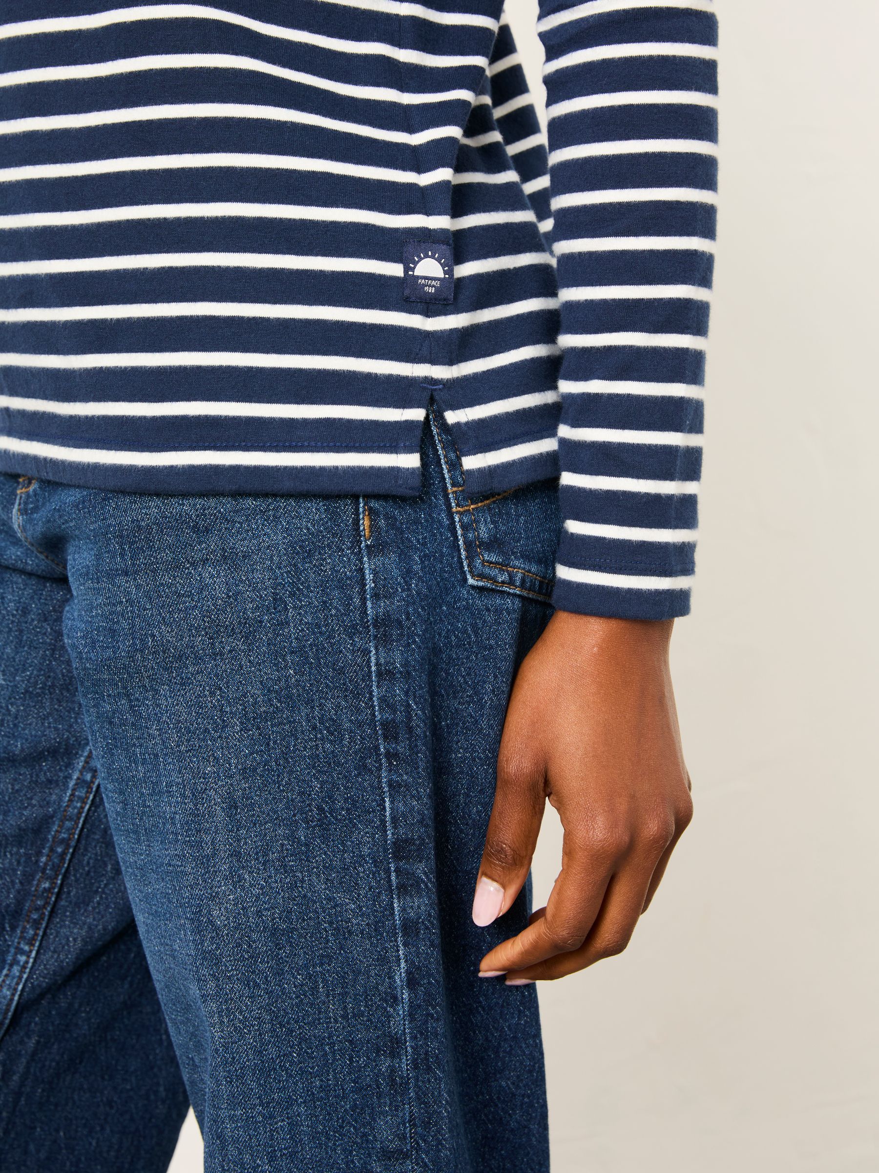 Breton Navy T Shirt - Image 3 of 6