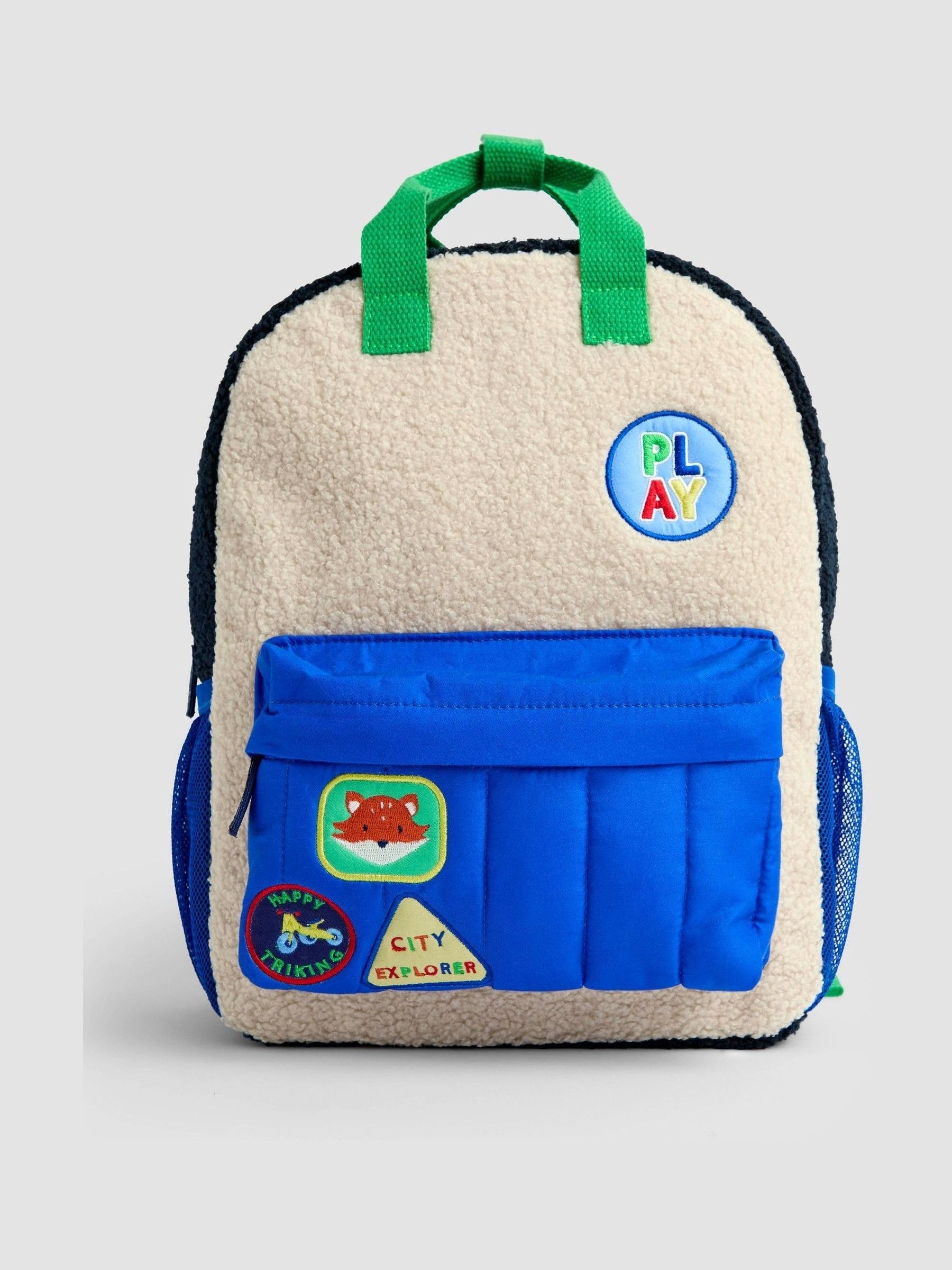 Borg Colour Block Medium Backpack - Image 3 of 9