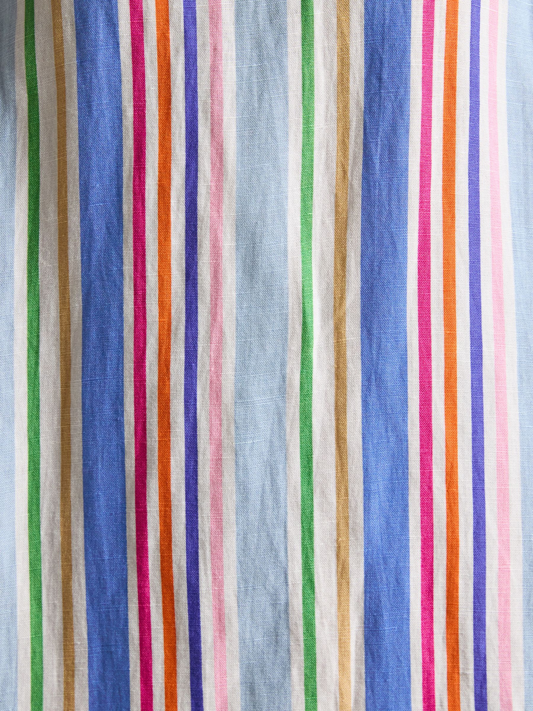 Delphine Multi Striped Shift Dress - Image 9 of 10