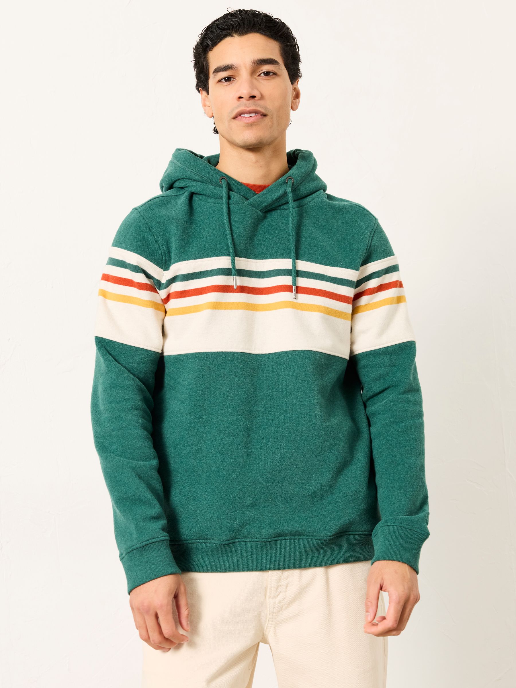 Brooke Jade Green Overhead Cut and Sew Hoodie - Image 2 of 7