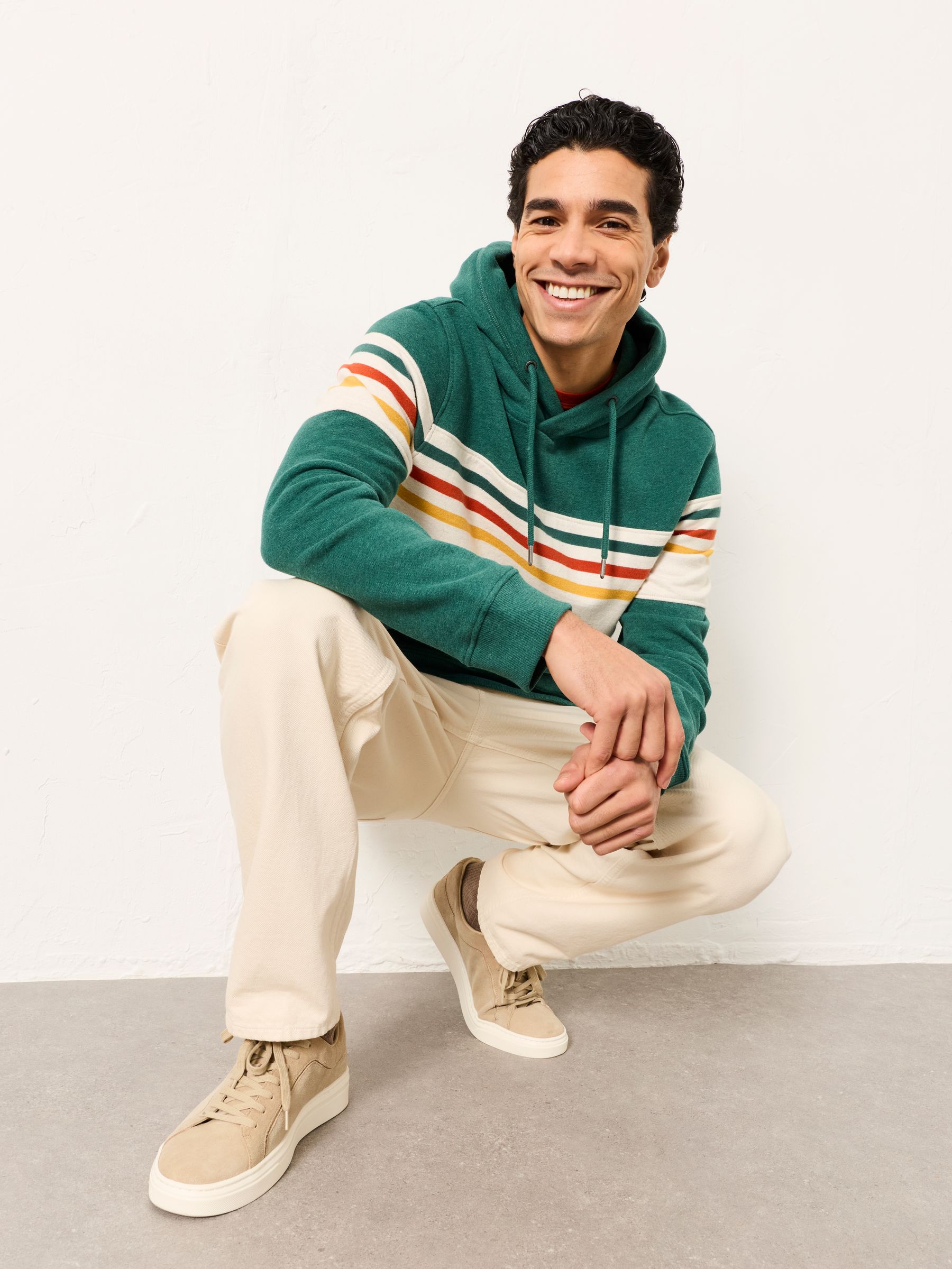 Brooke Jade Green Overhead Cut and Sew Hoodie - Image 4 of 7