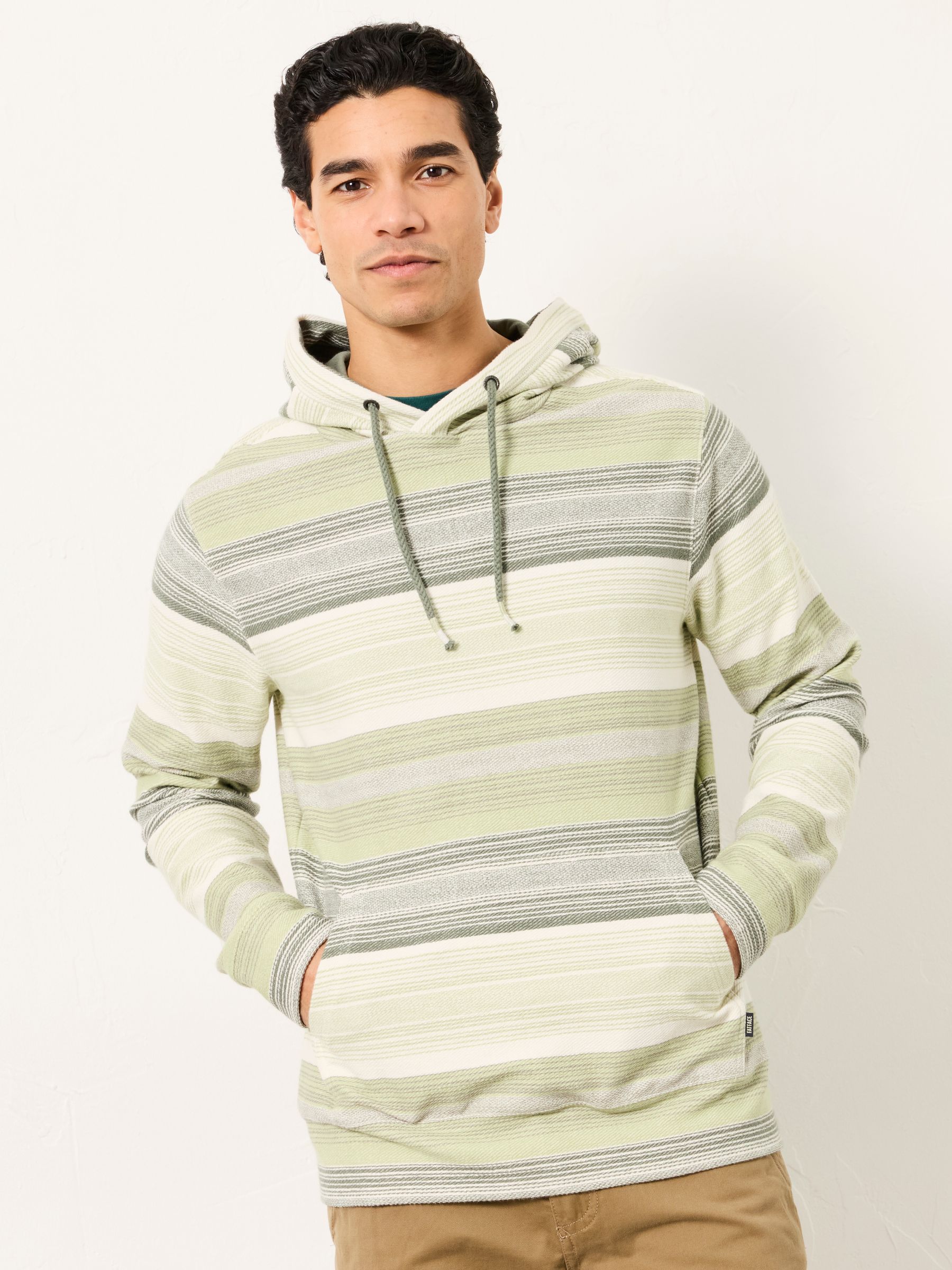 Trescowe Mint Green Overhead Hoodie - Image 1 of 6