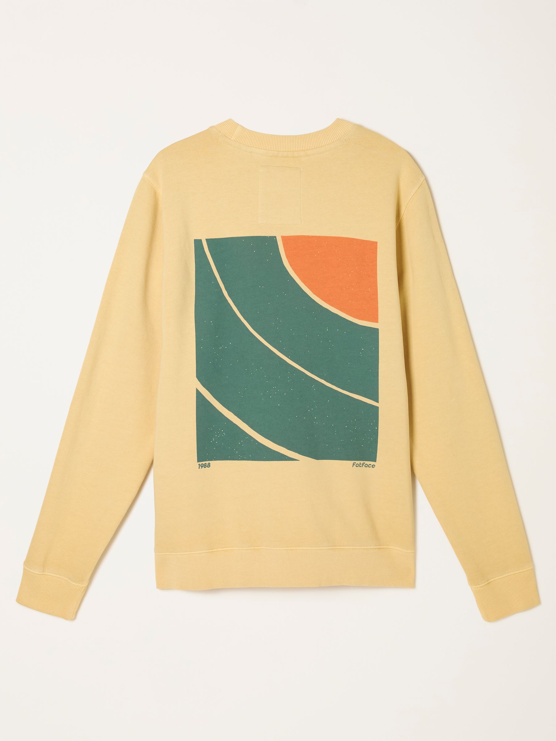 Brooke Natural Graphic Crew Sweat - Image 6 of 7