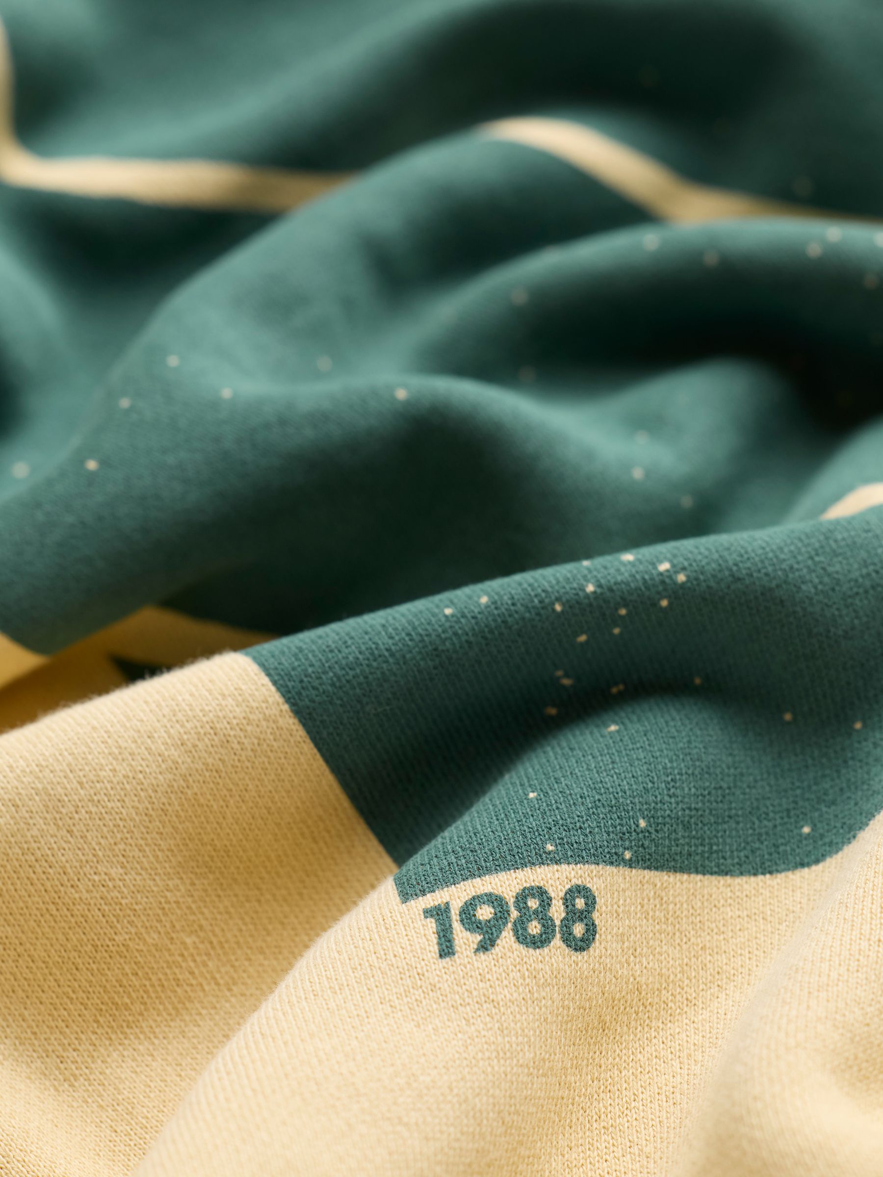 Brooke Yellow Graphic Crew Sweat - Image 8 of 8