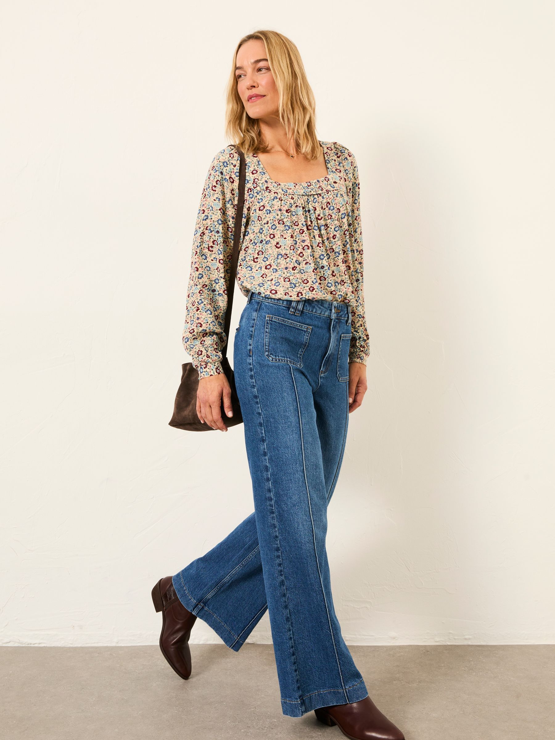 Cat Multi Vintage Ditsy Petite Blouse - Image 1 of 4