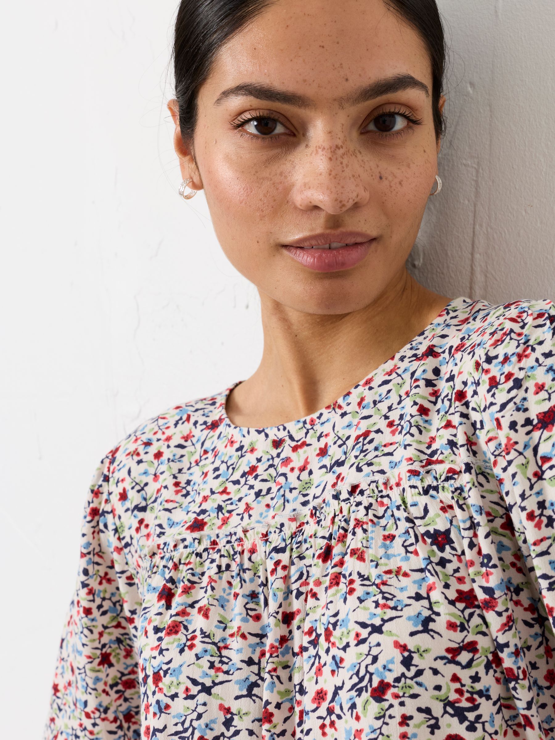 Shelly Multi Ditsy Petite Blouse - Image 3 of 6