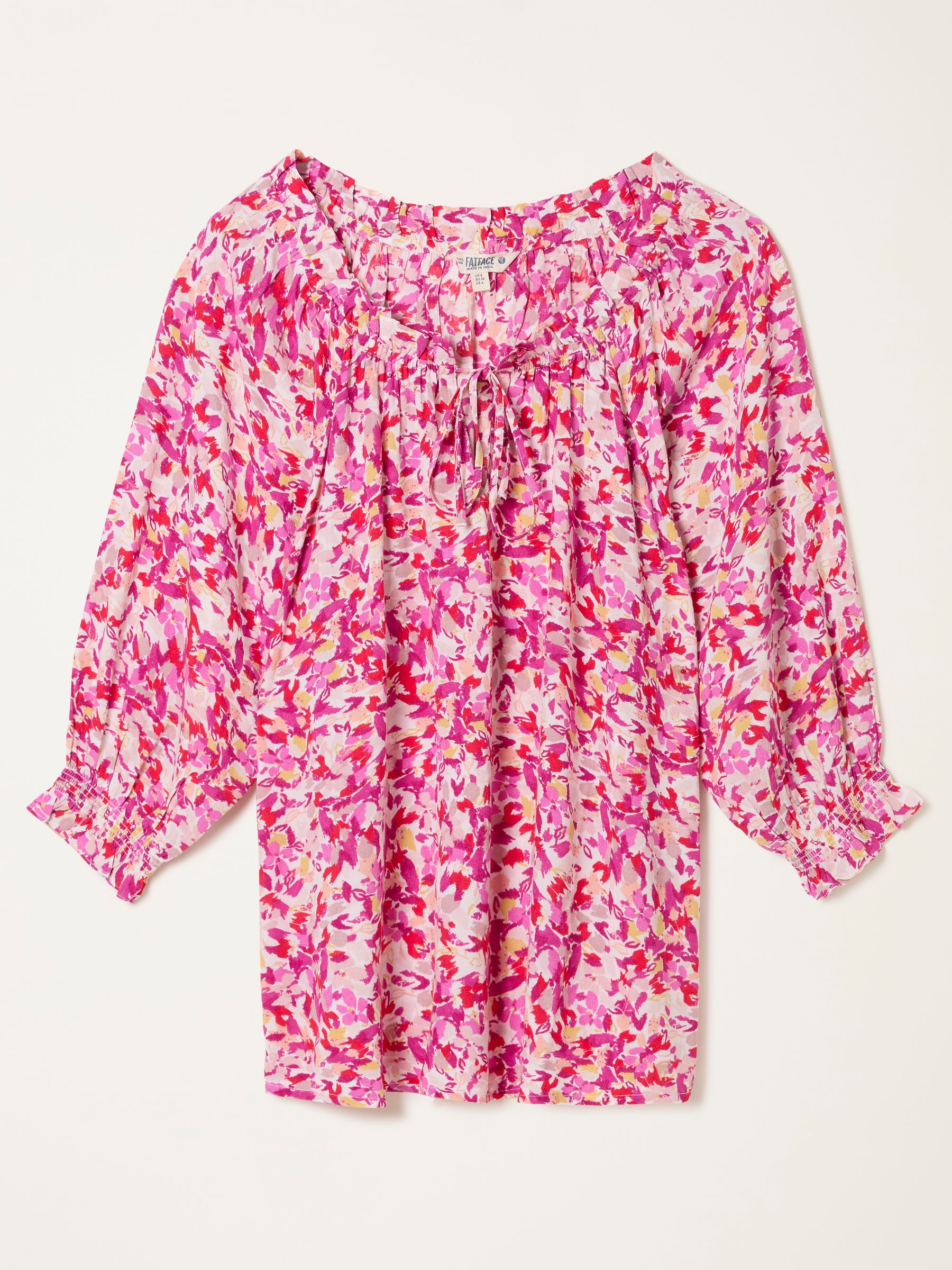 Kira Multi Confetti Floral Petite Blouse - Image 5 of 5