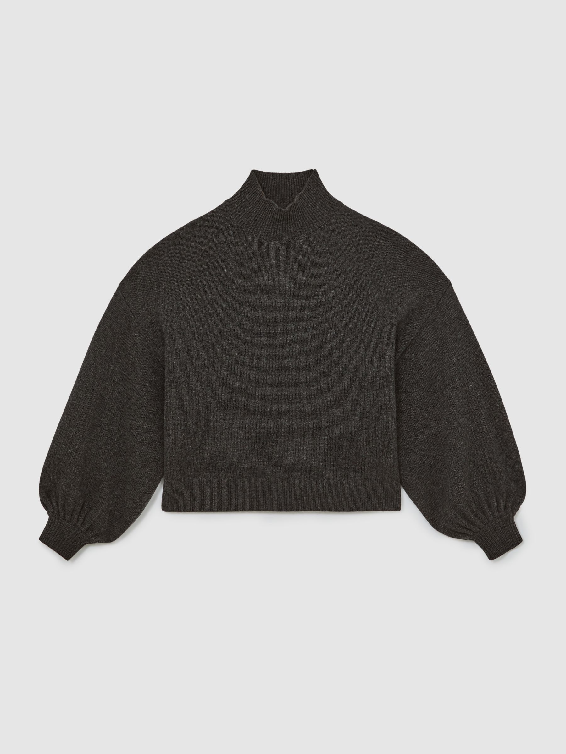 Reiss | Royal Ballet Batwing Jumper in Charcoal Grey - image 1