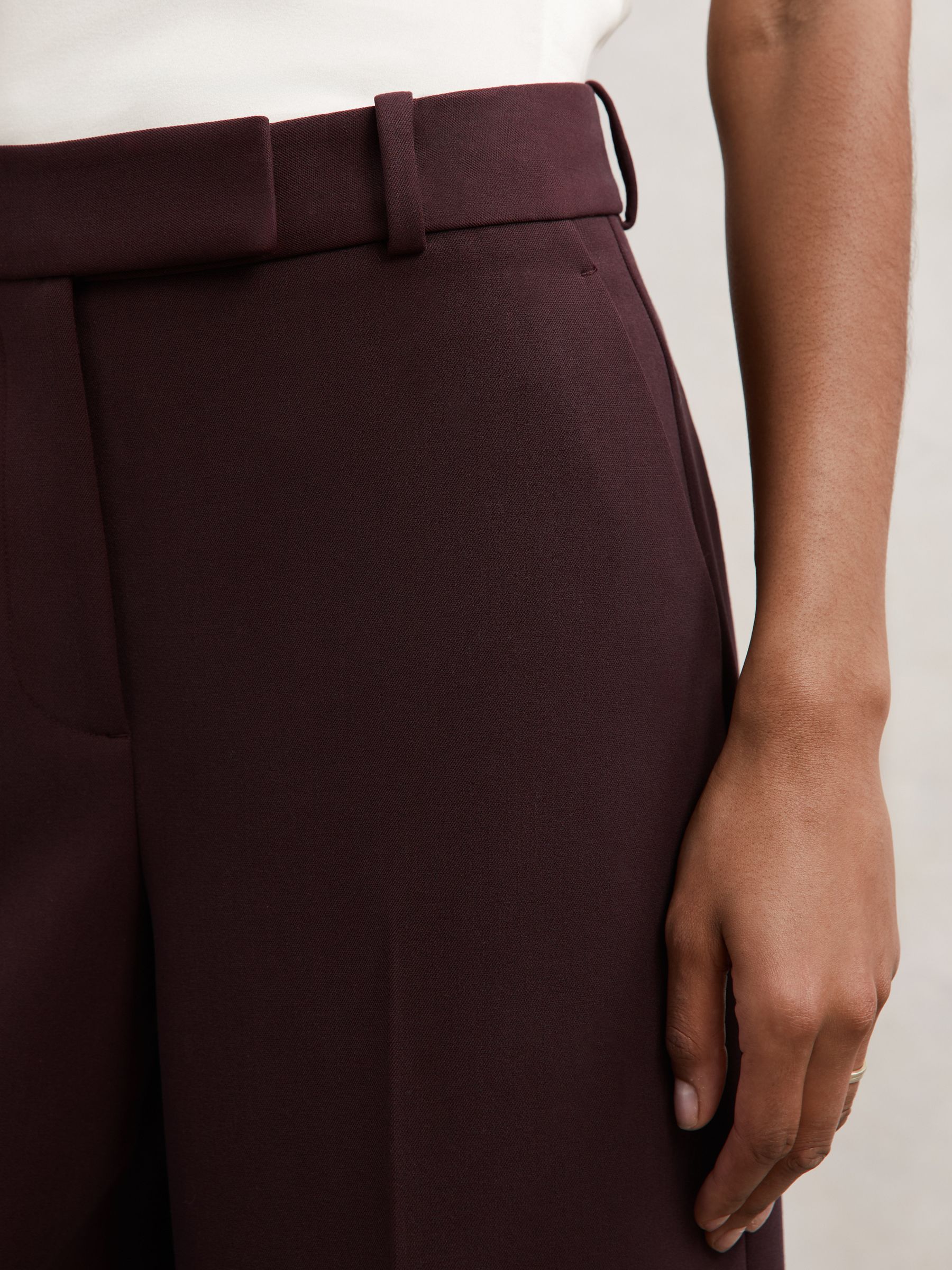 Suit Trousers in Berry - Image 4 of 7