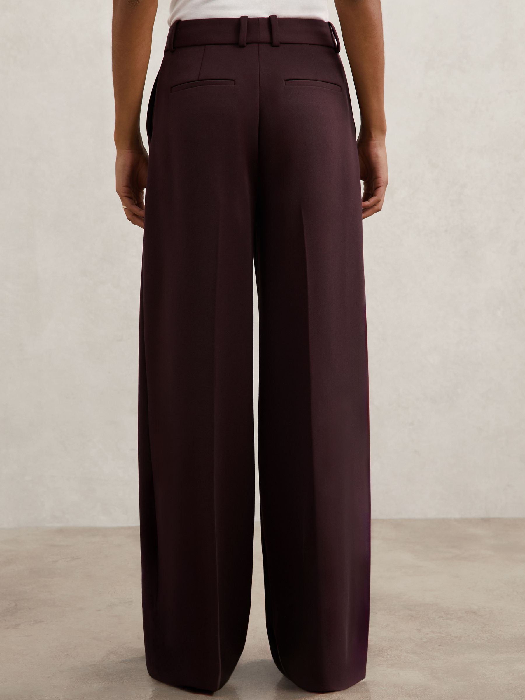 Suit Trousers in Berry - Image 5 of 7