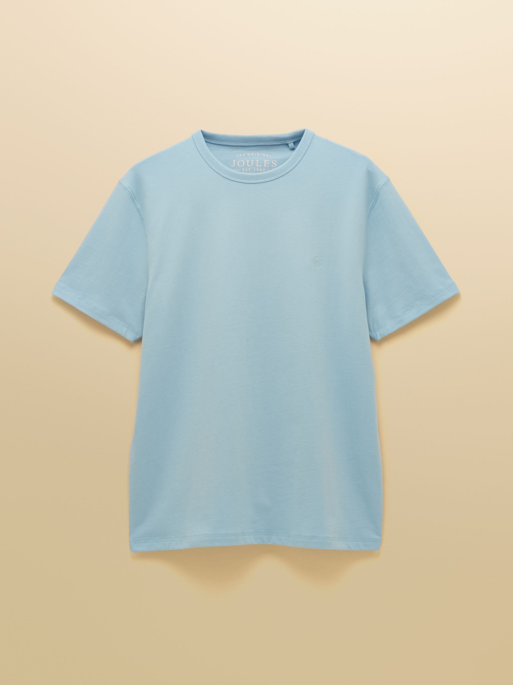 Rugby Club Light Blue Crew Neck Cotton T-Shirt - Image 11 of 11