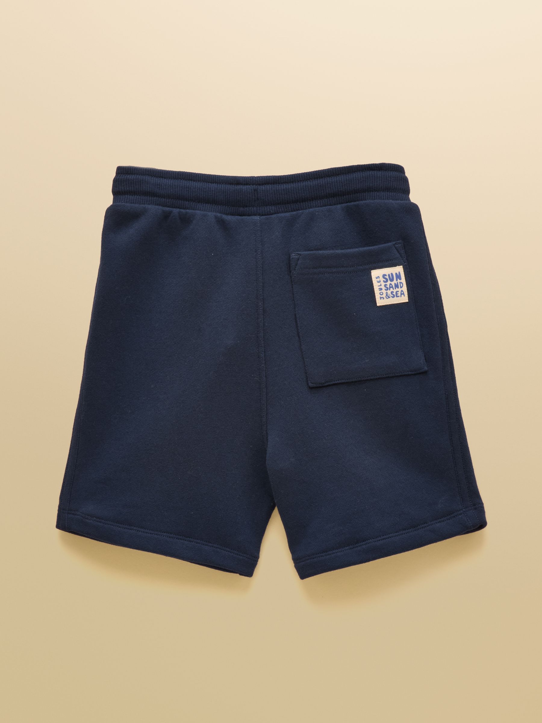 Kids' Blue & Navy Loopback Sweat Shorts 2 Pack - Image 4 of 7