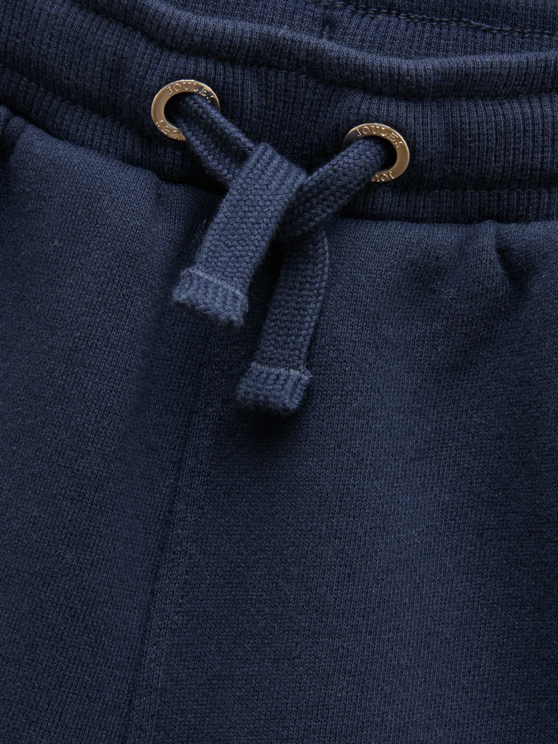 Kids' Blue & Navy Loopback Sweat Shorts 2 Pack - Image 6 of 7