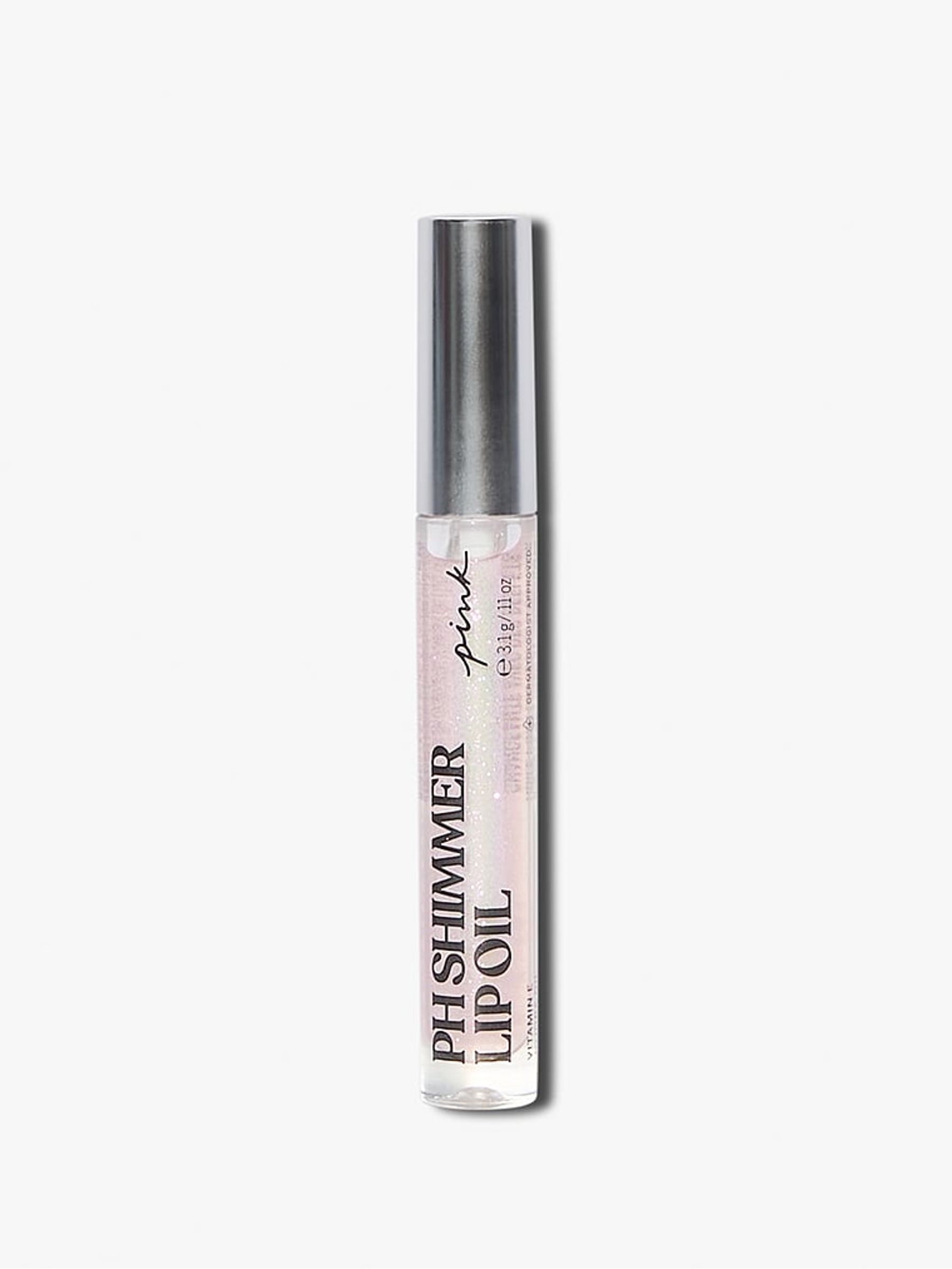 White shimmer Lip Oil
