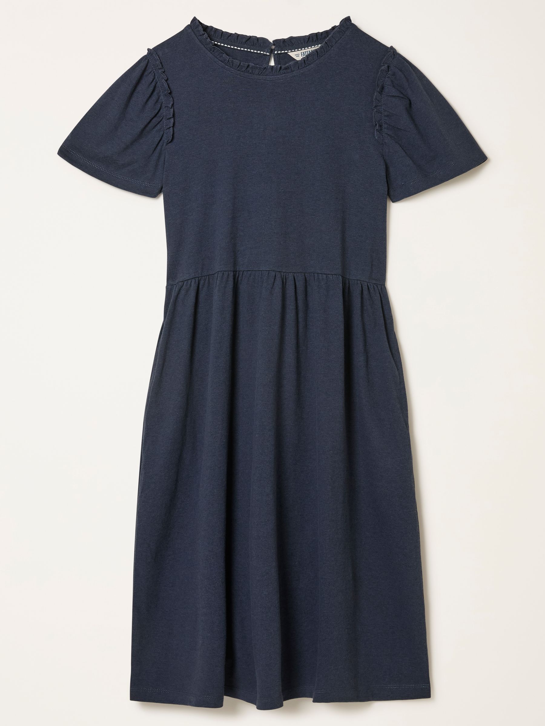 Navy Petite Josie Jersey Dress - Image 5 of 6