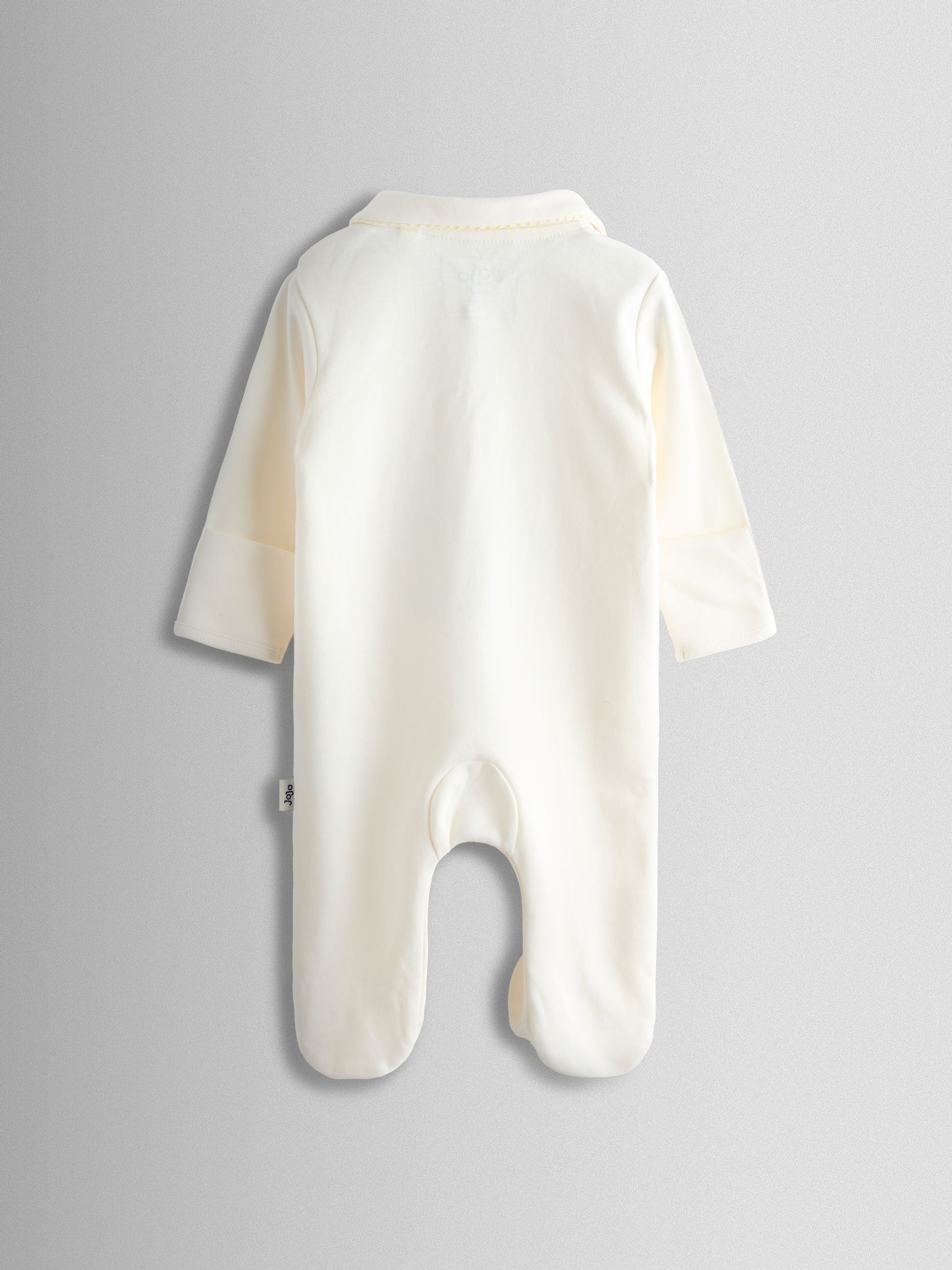 Cream Born In 2026 Safari Sleepsuit - Image 2 of 3