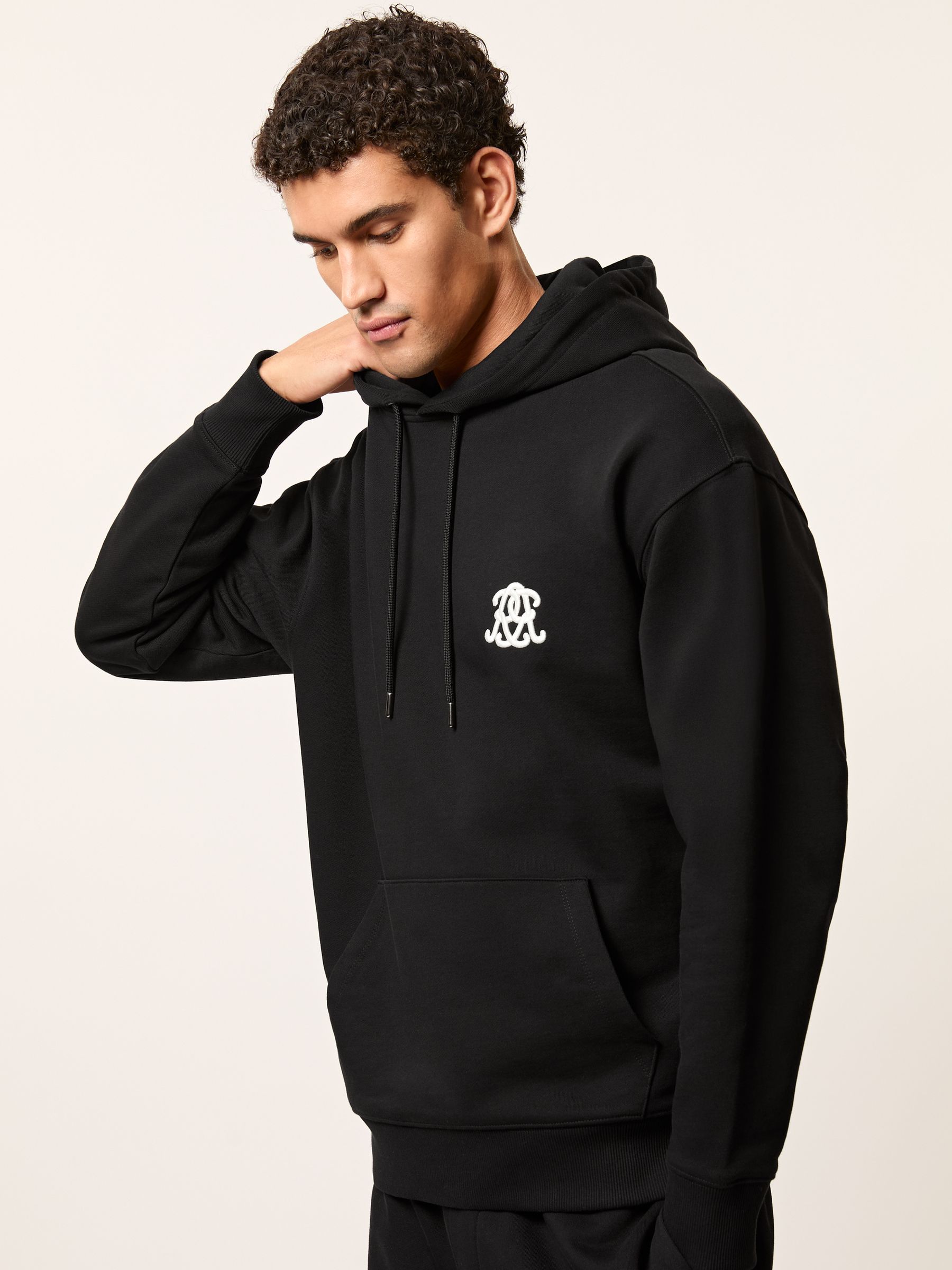 Hoodie in Black - Image 3 of 7