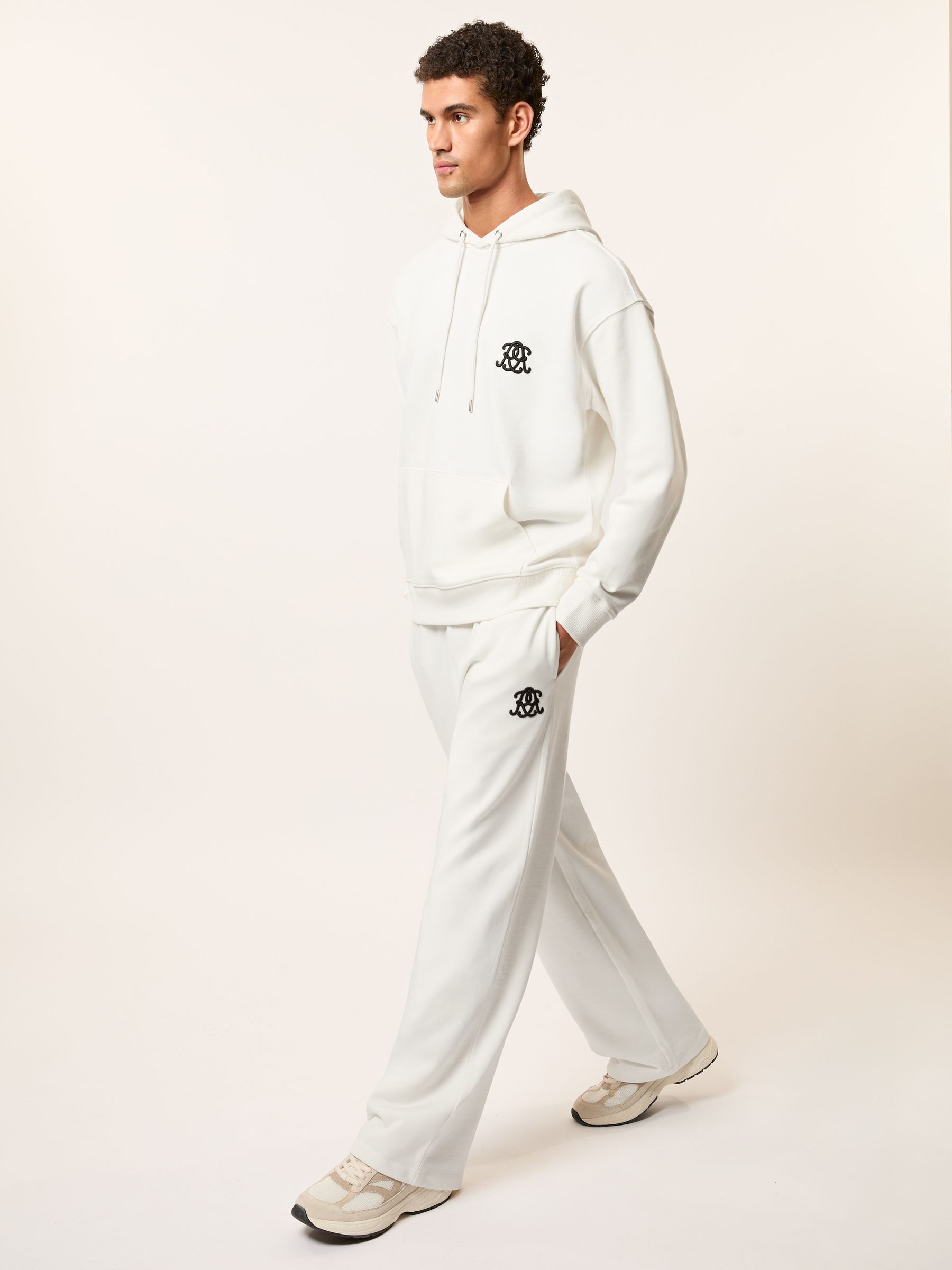 Joggers in Off White - Image 1 of 7