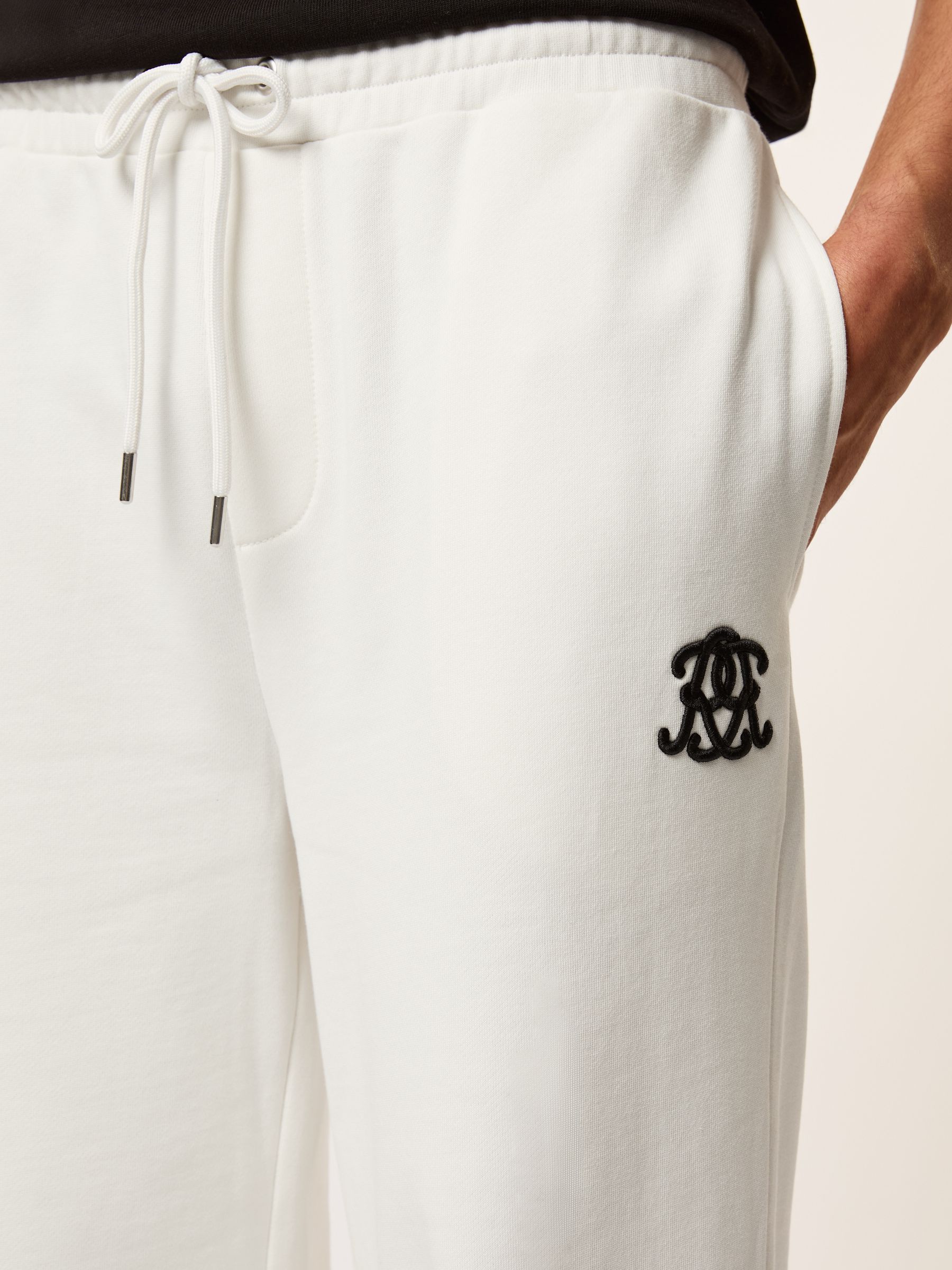 Joggers in Off White - Image 4 of 7