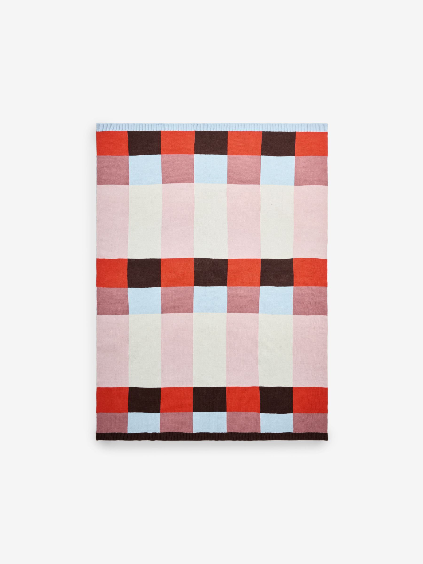 Keava Knitted Throw in Multi - Image 4 of 6