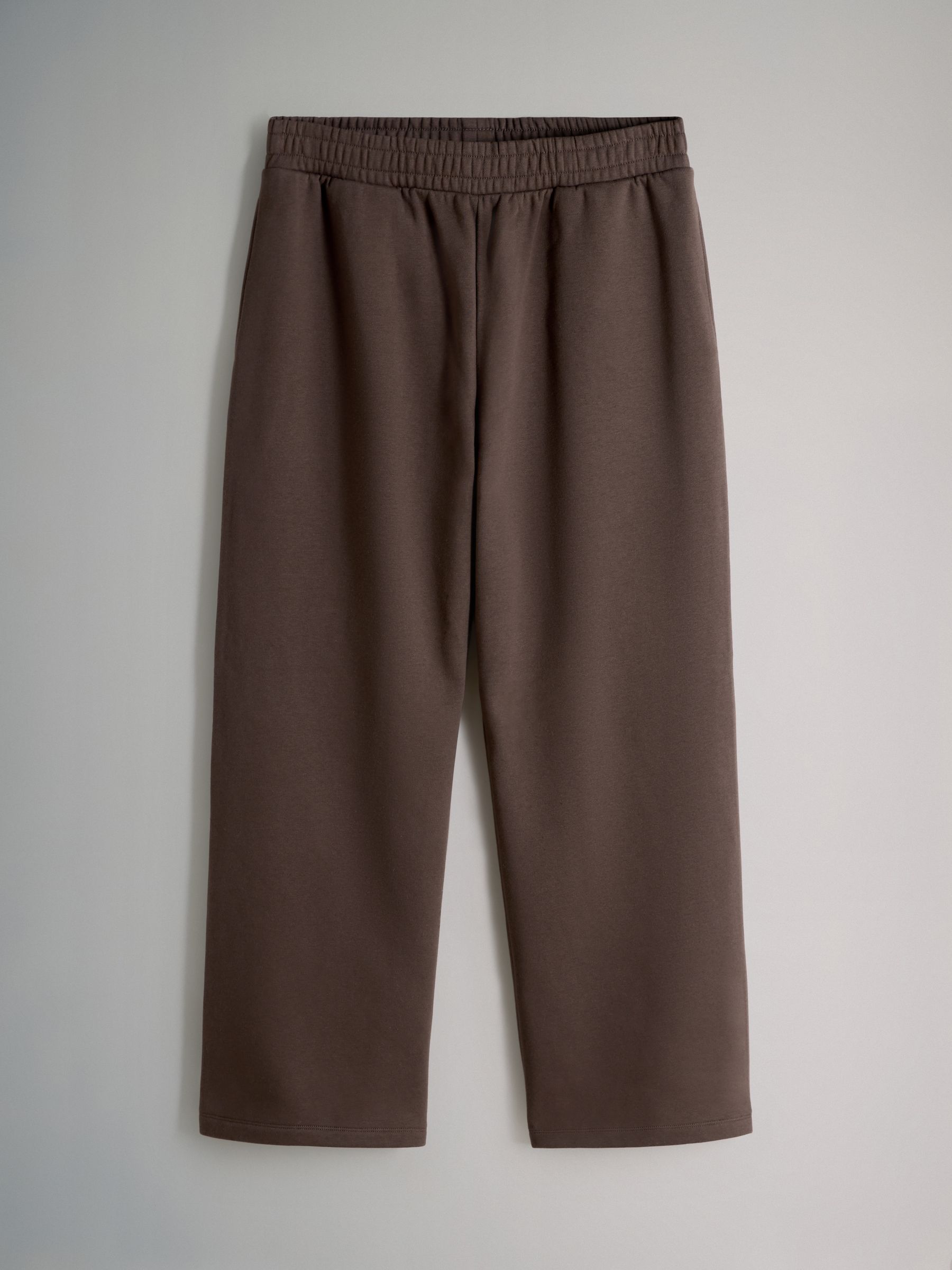 Chocolate Brown/Pink/Cream 3 Pack Wide Leg Joggers - Image 4 of 6