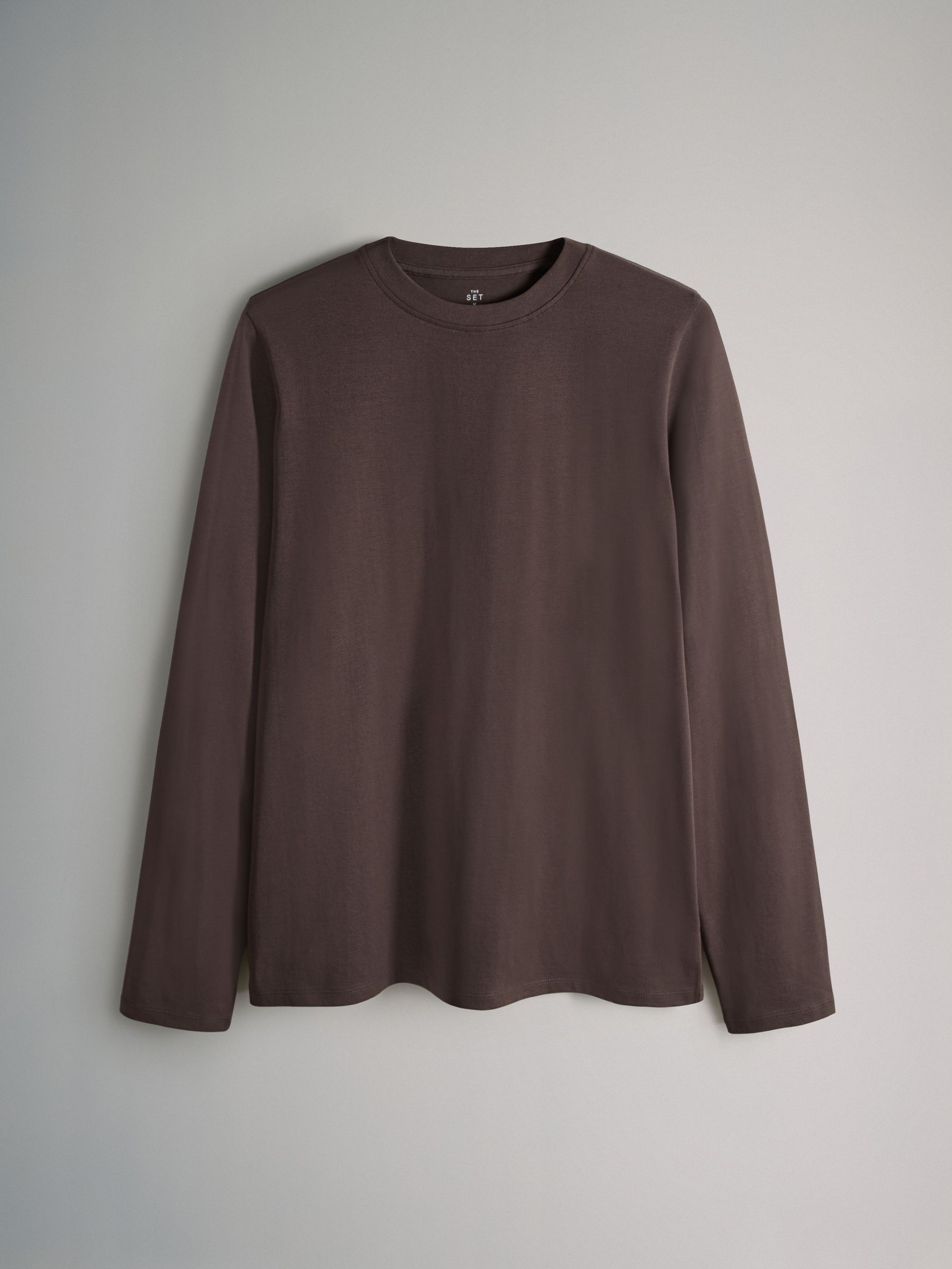 4 Pack 100% Cotton Long Sleeve T-Shirts Multi Slim Fit - Image 3 of 6