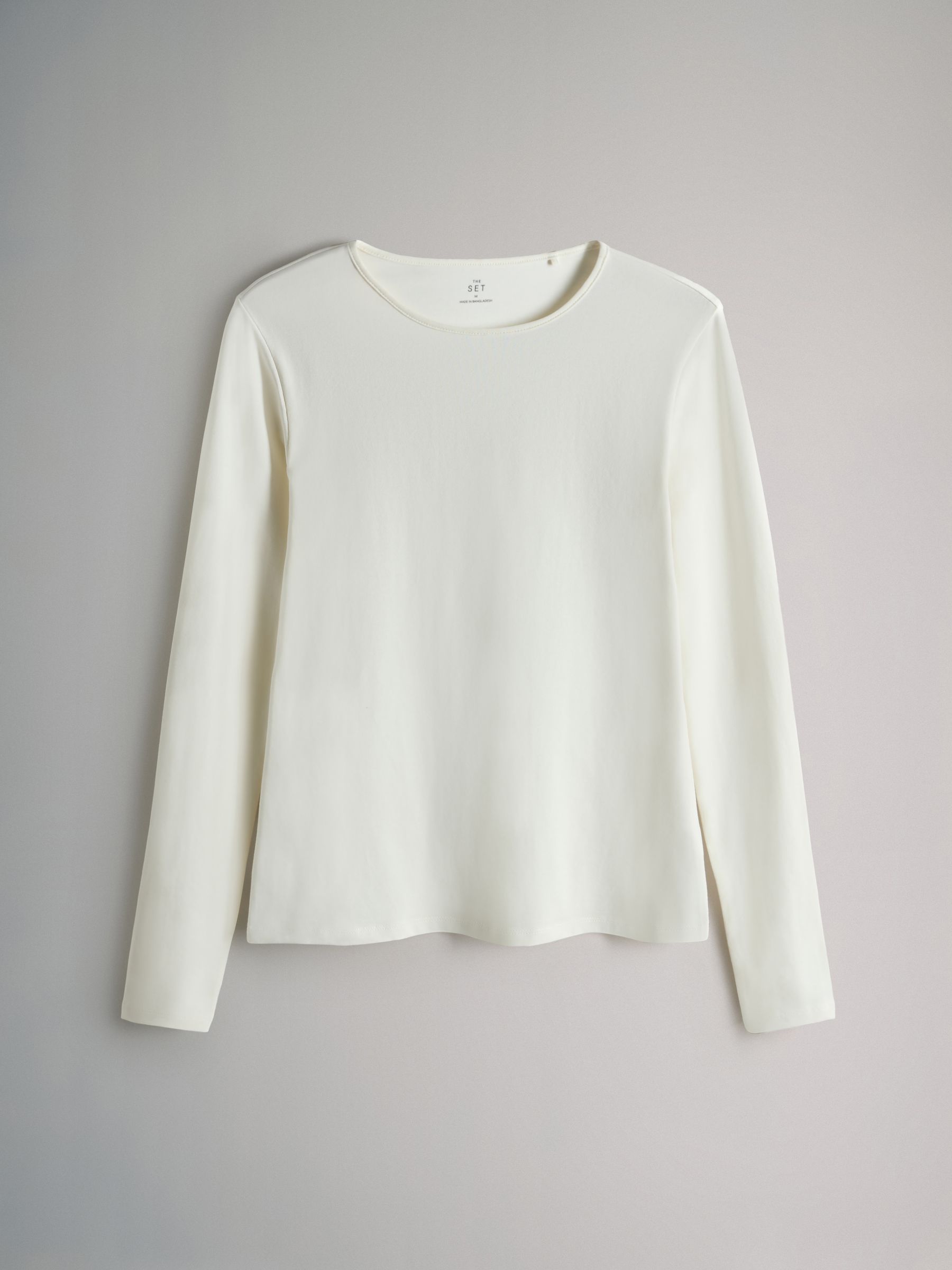 Chocolate Brown/ Taupe Brown/ Light Brown/ Neutral 7 Pack Long Sleeve Crew Neck T-Shirts - Image 3 of 6