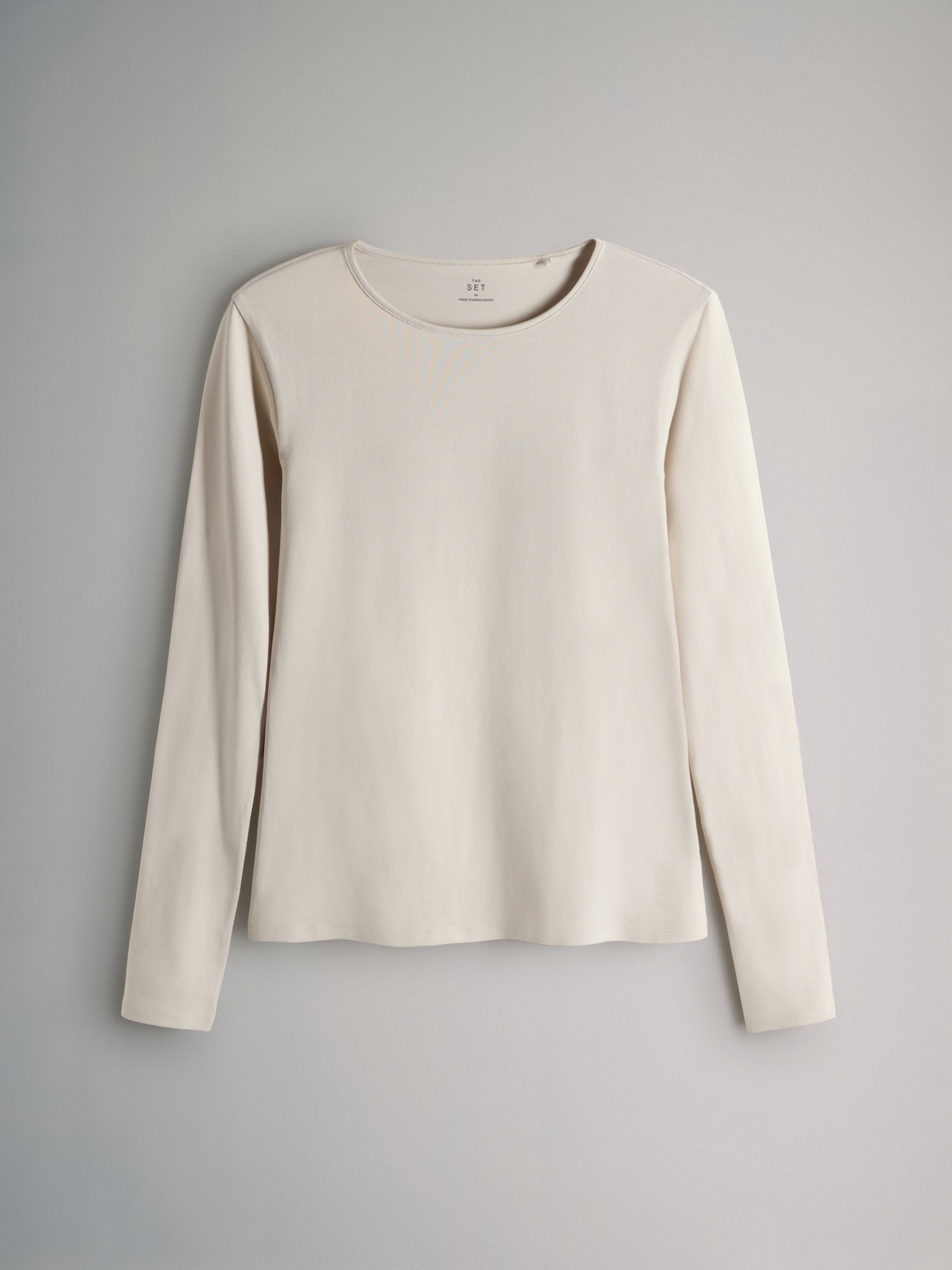 Chocolate Brown/ Taupe Brown/ Light Brown/ Neutral 7 Pack Long Sleeve Crew Neck T-Shirts - Image 4 of 6