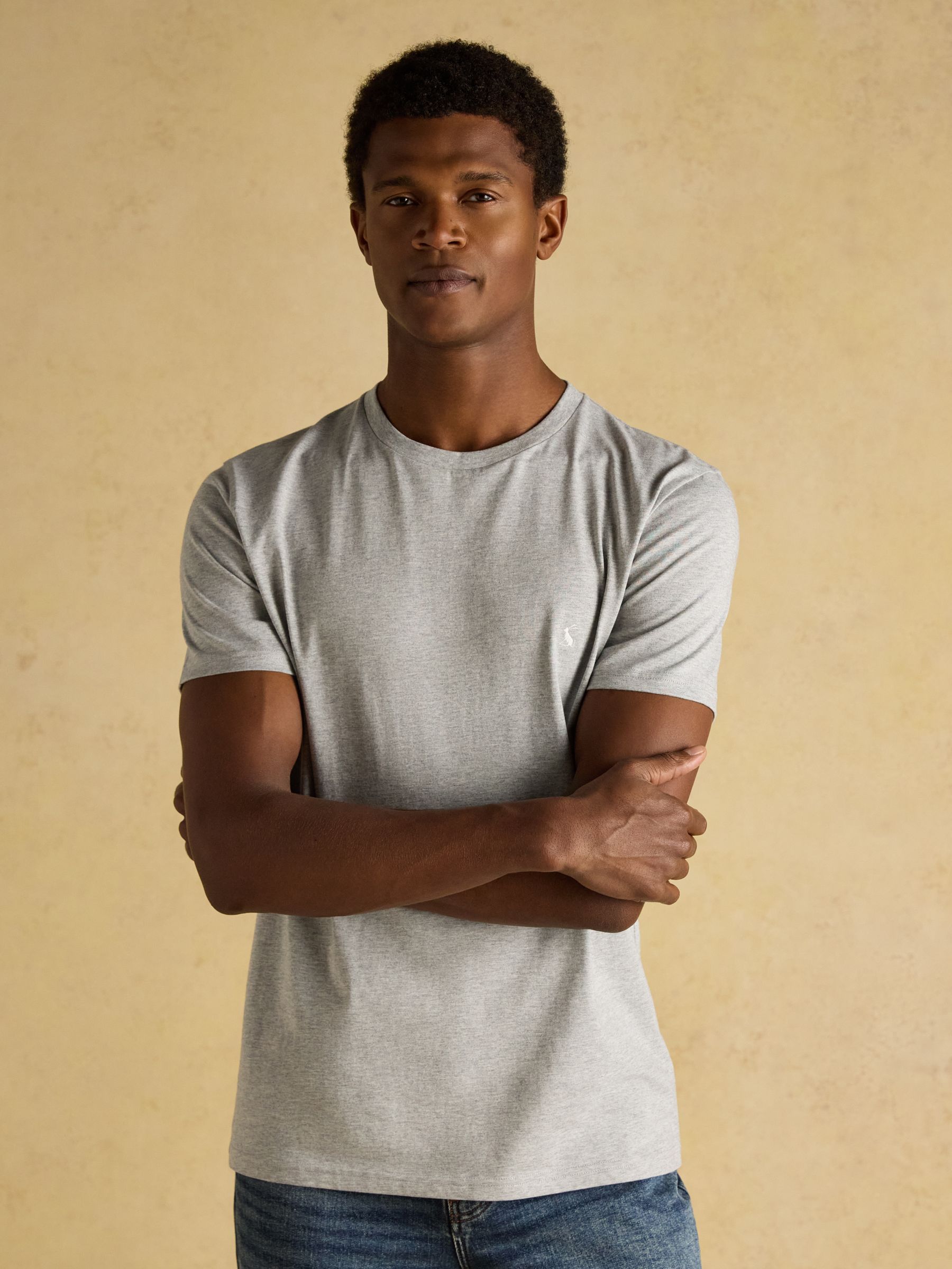 Everyday Grey Classic Fit Cotton T-Shirt - Image 1 of 11