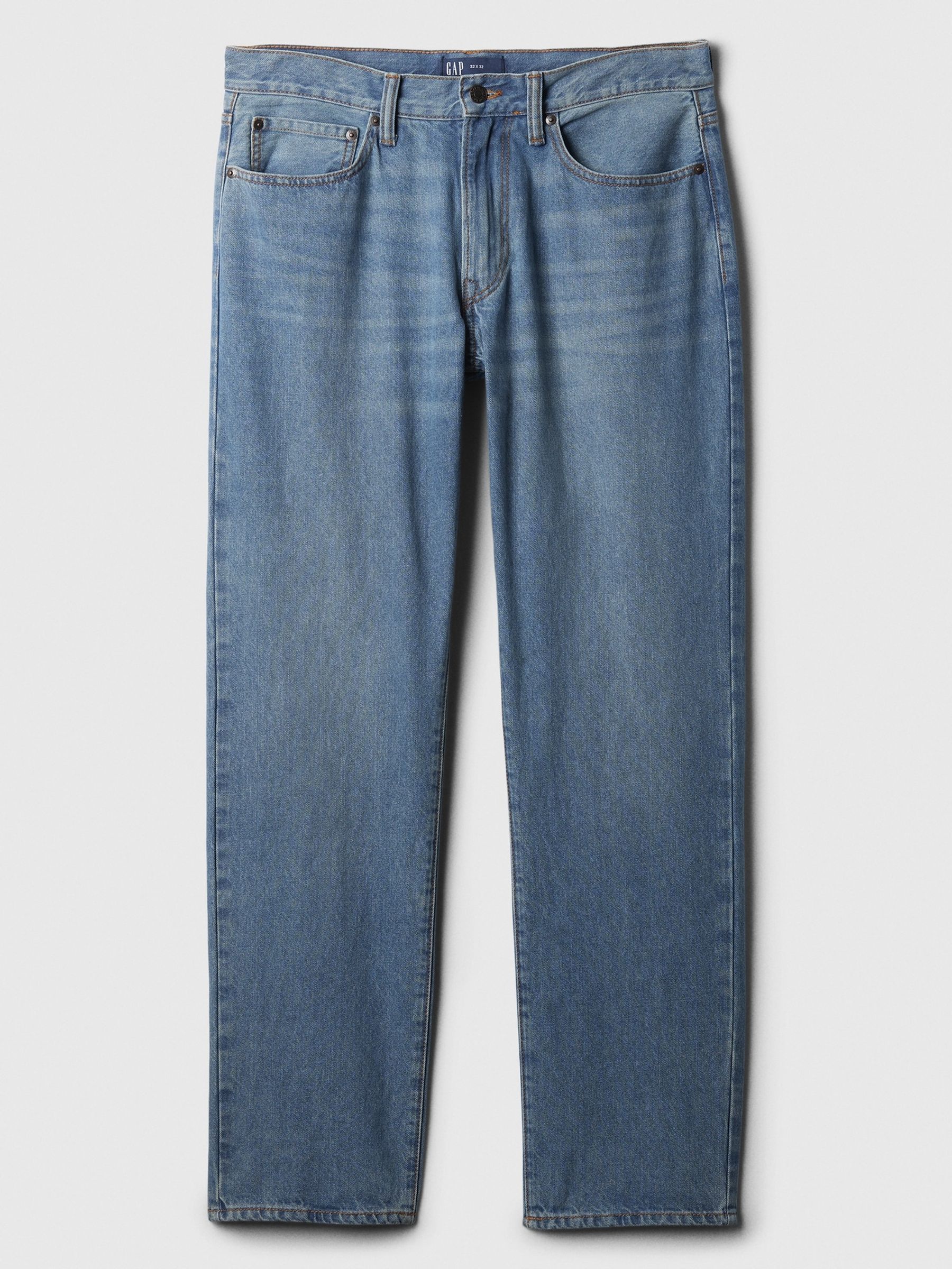 Blue Straight Fit Jeans - Image 6 of 8
