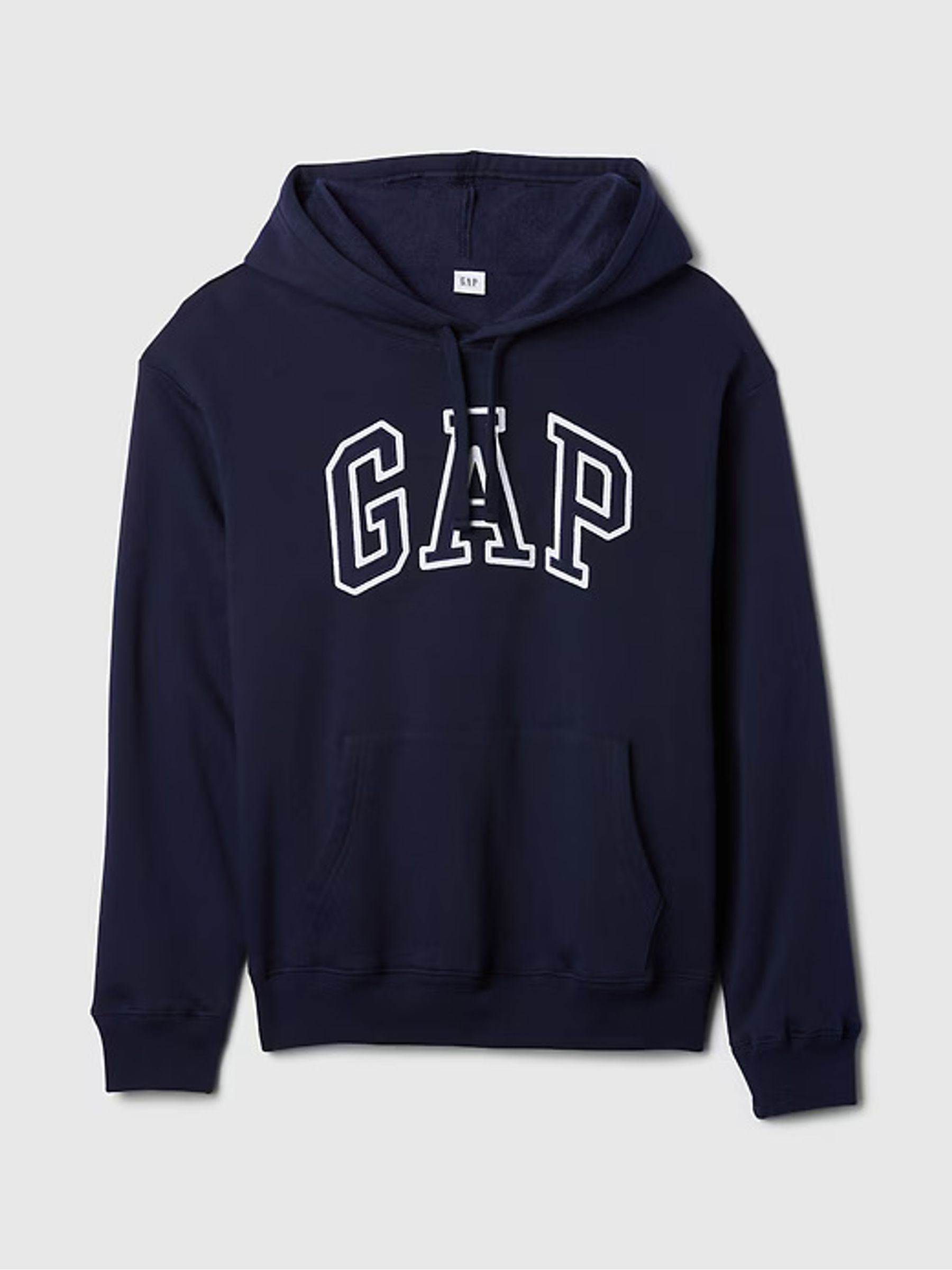 Navy Blue Relaxed Gap Logo Hoodie - Image 9 of 9 Navy Blue Relaxed Gap Logo Hoodie - Image 9 of 9