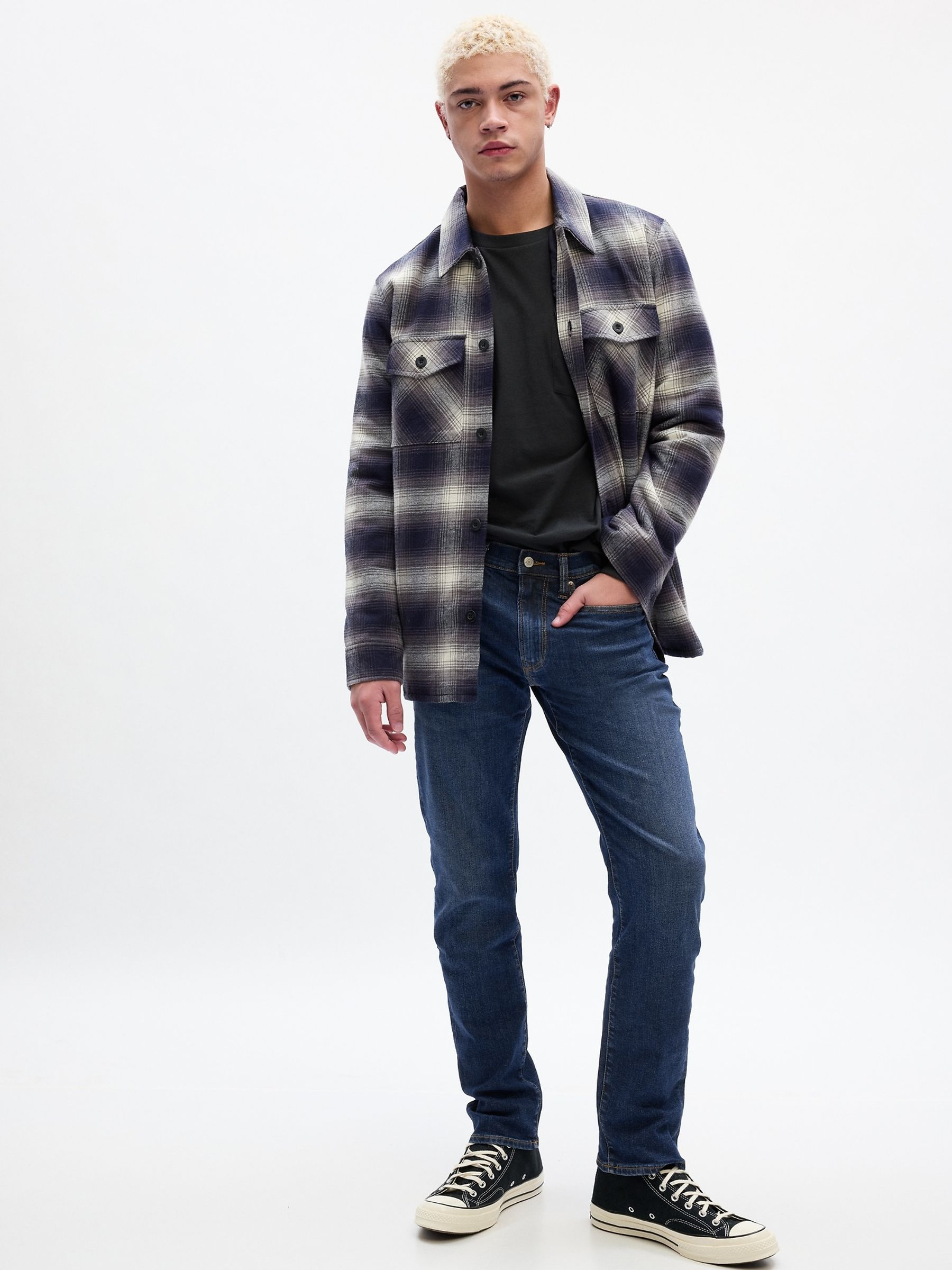 Blue Slim Jeans - Image 6 of 8
