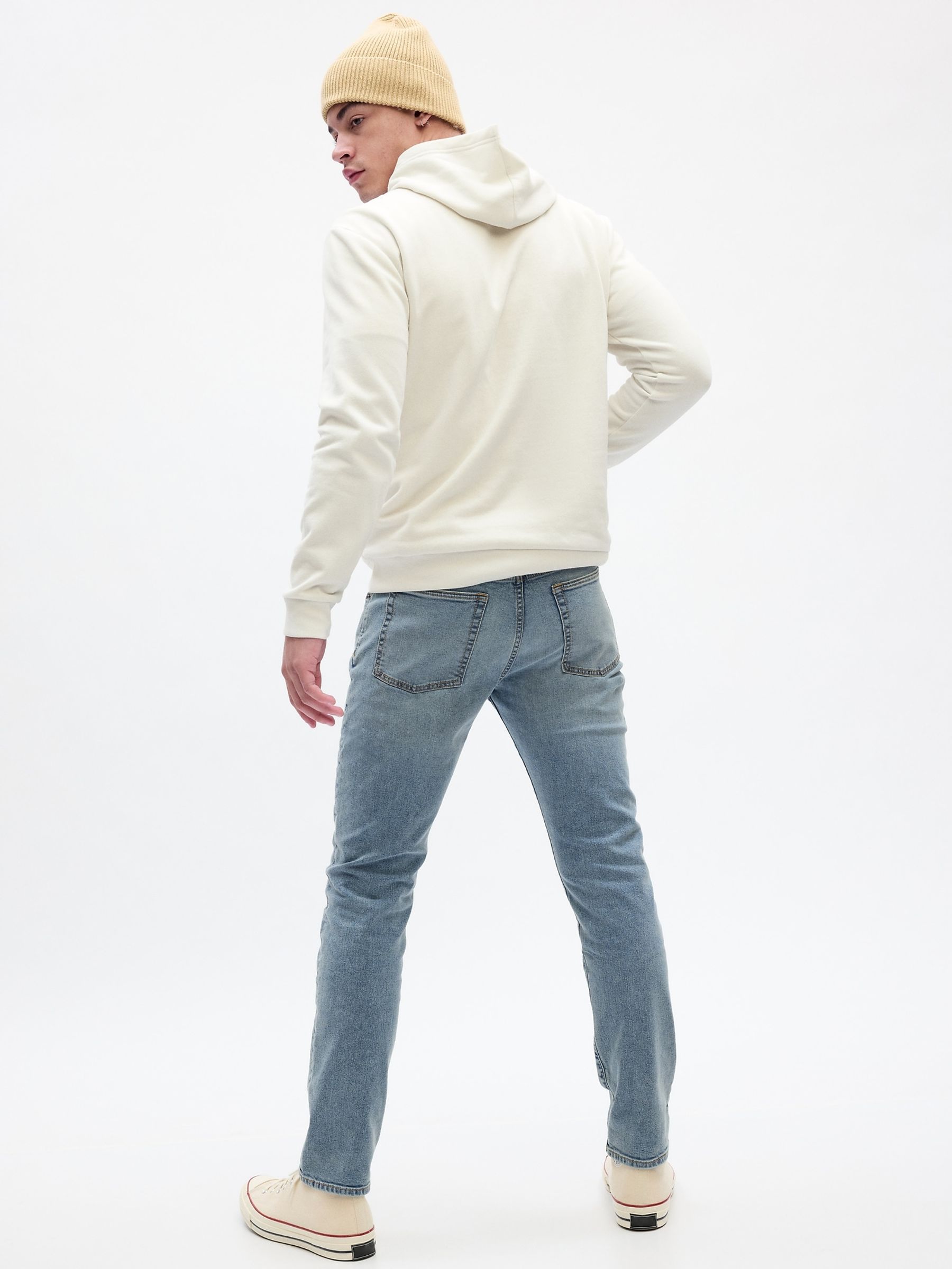 Light Wash Blue Slim Jeans - Image 10 of 13