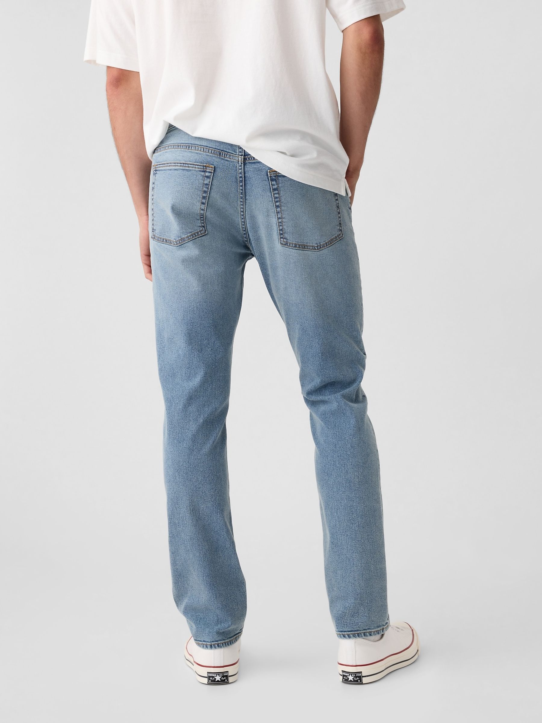 Light Wash Blue Slim Jeans - Image 7 of 13